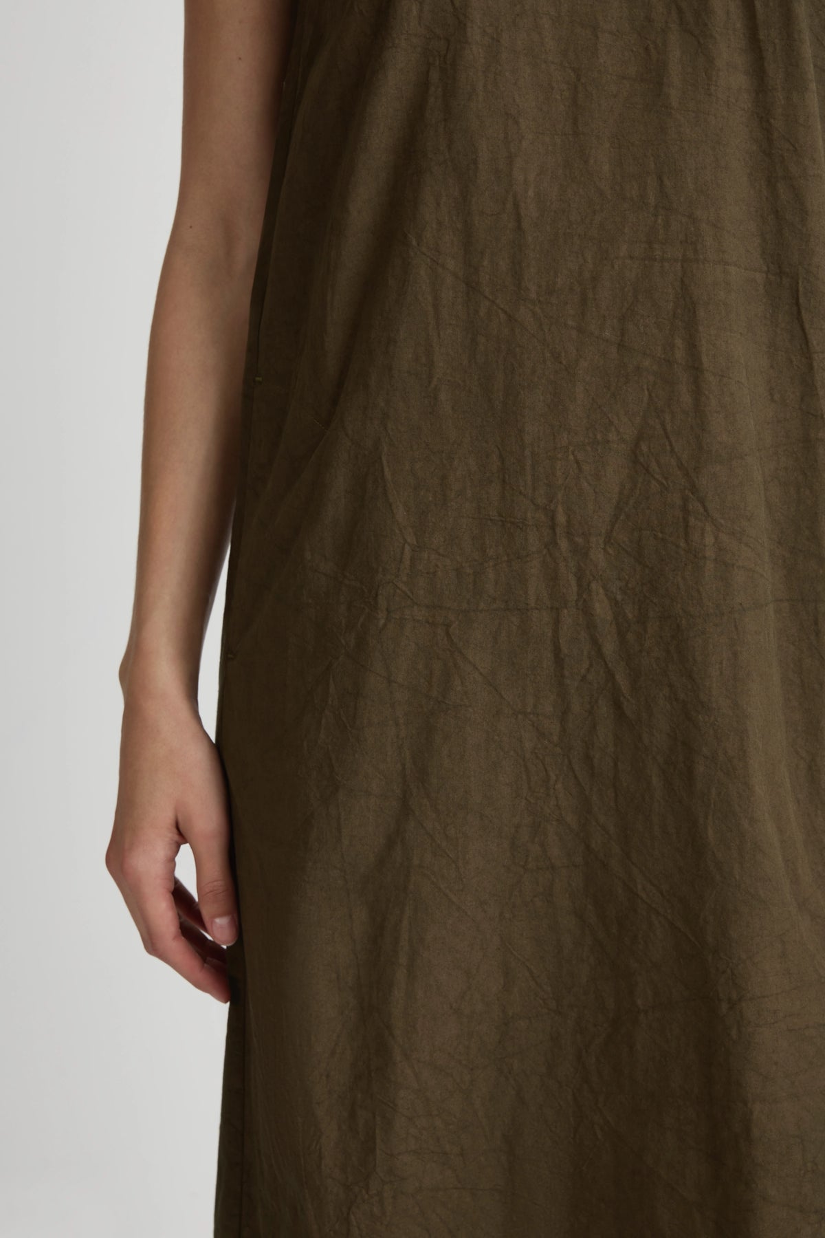 Easy Dress - Olivo Cotton