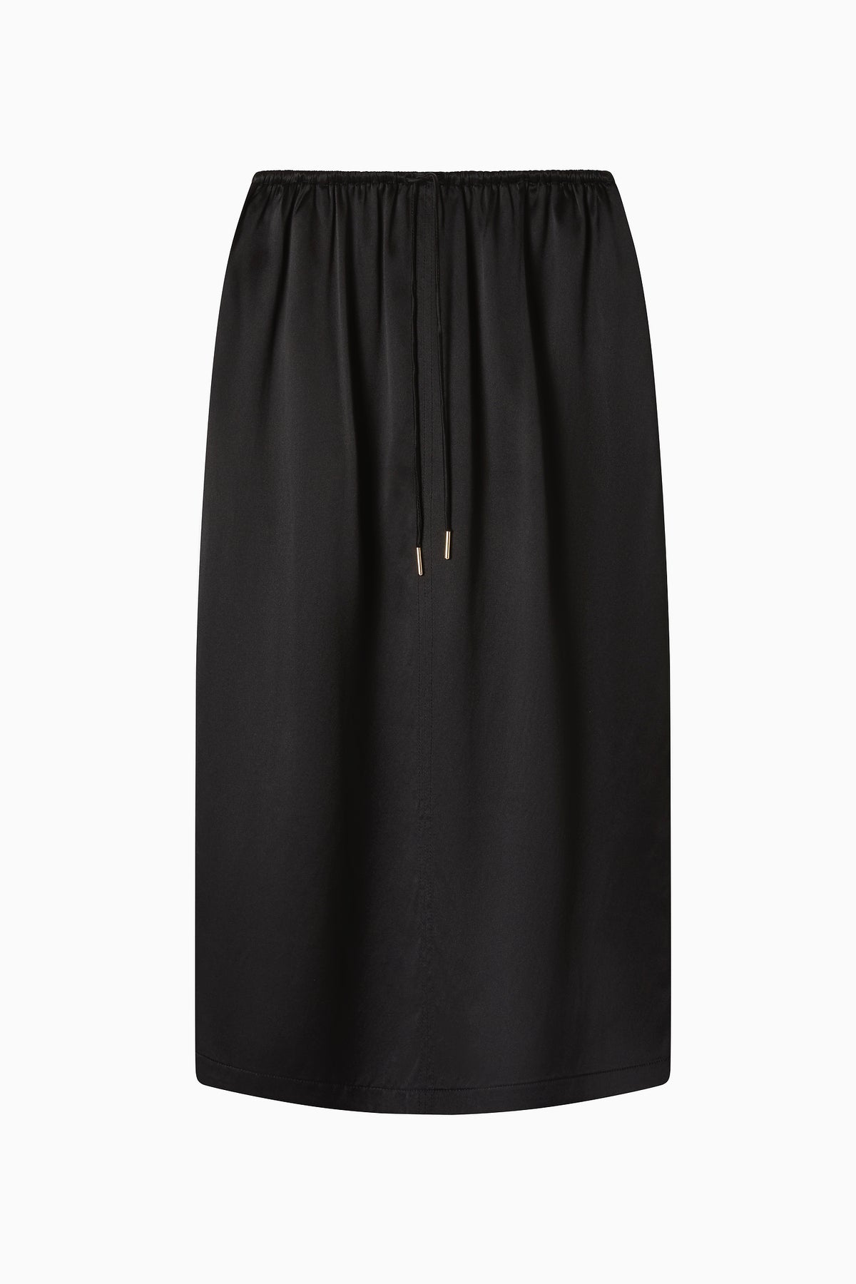 Origin Skirt - Black Luxe Silk