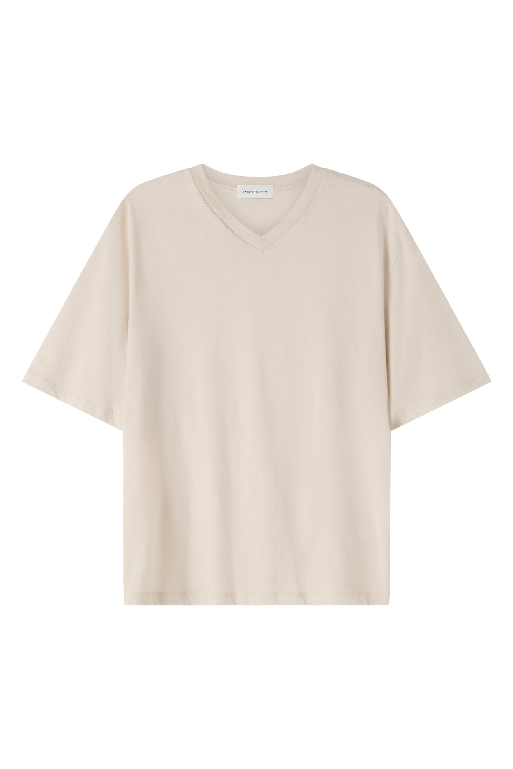Cotton Everyday V-Neck T - Ecru