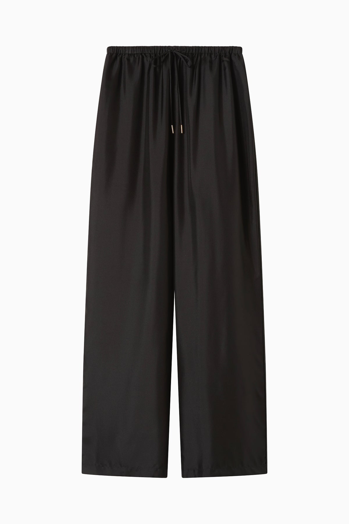 Resort Pant - Black Silk Twill