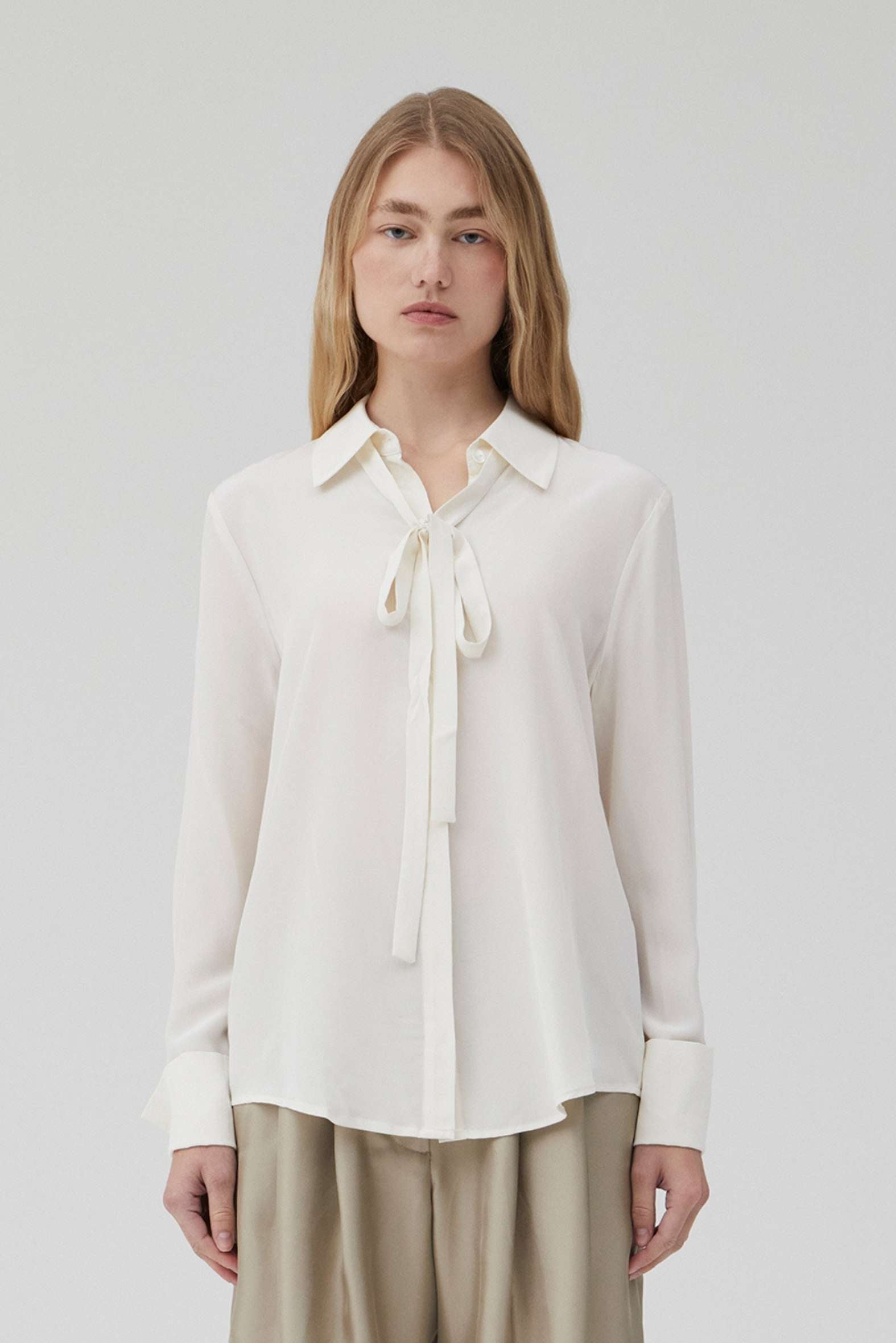 Perfect Shirt 2.0 - Whisper White Silk