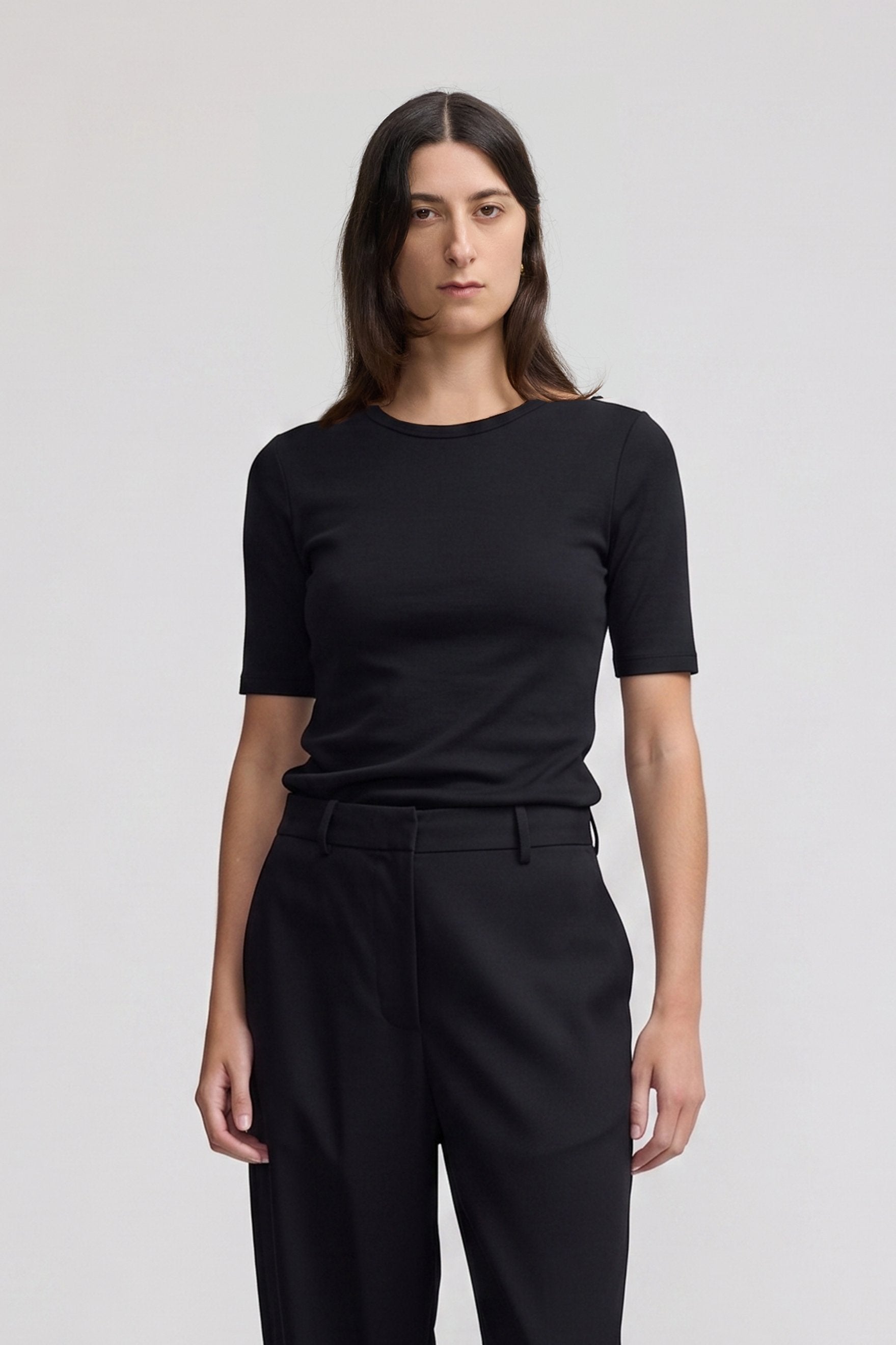Merino Tee - Black