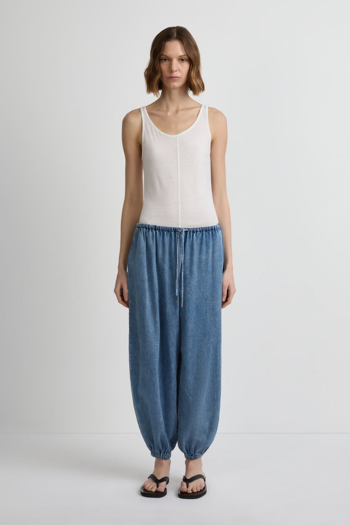 Enamoured Pant - Aged Denim