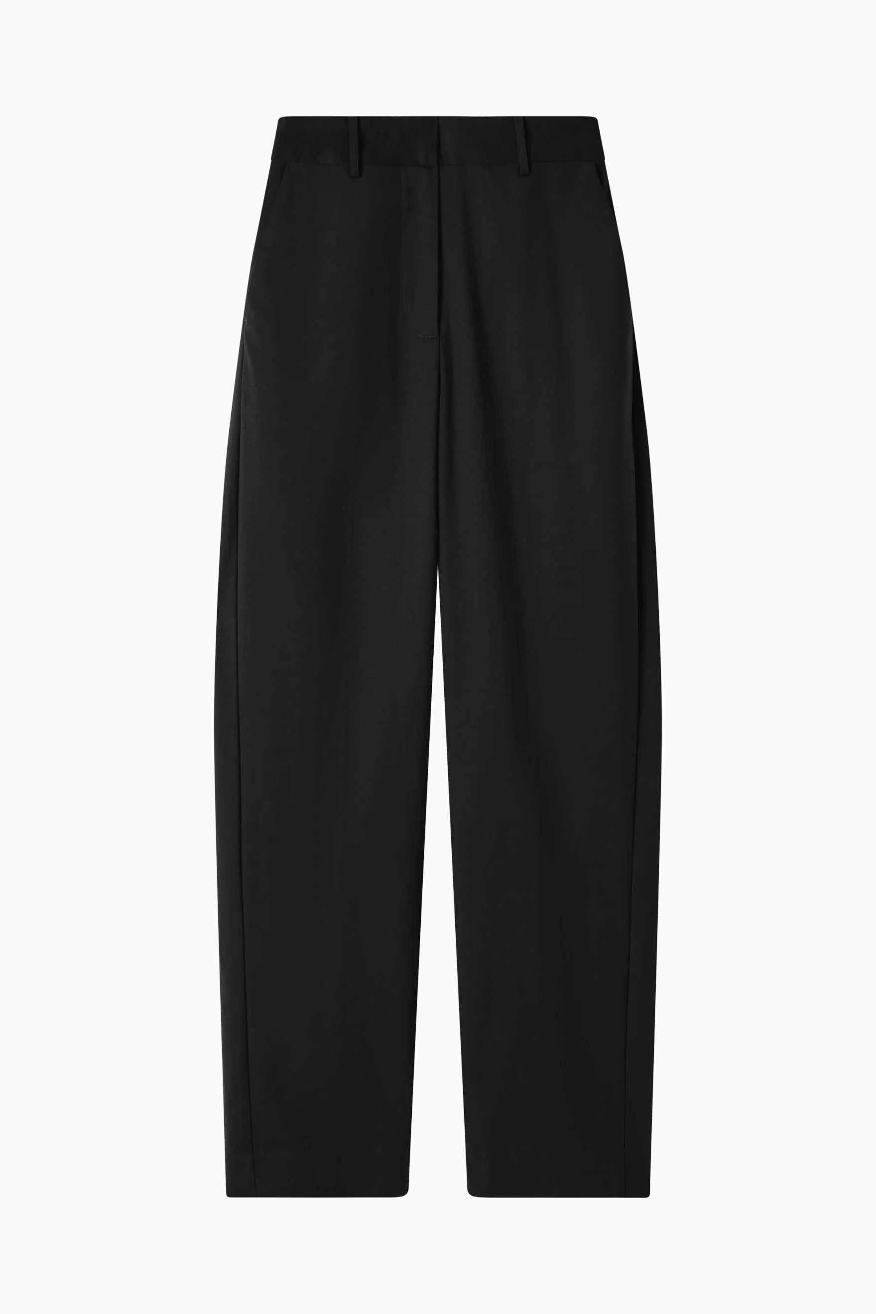 Forever Pant - Black Wool flatlay
