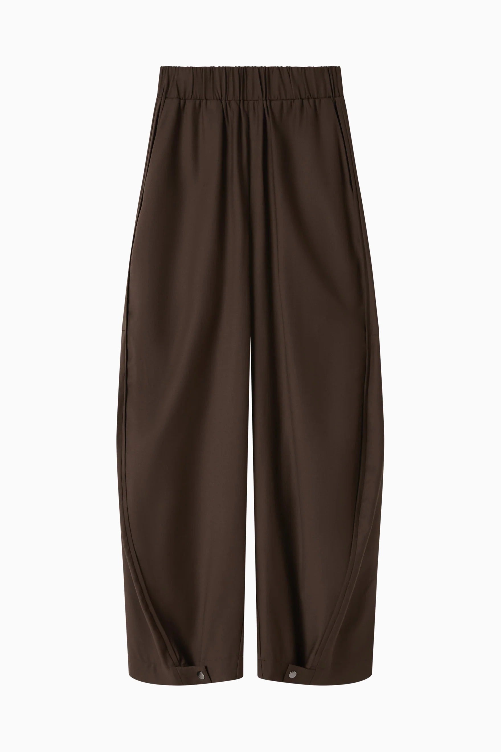 Runaround Pant - Chocolate Wool flatlay