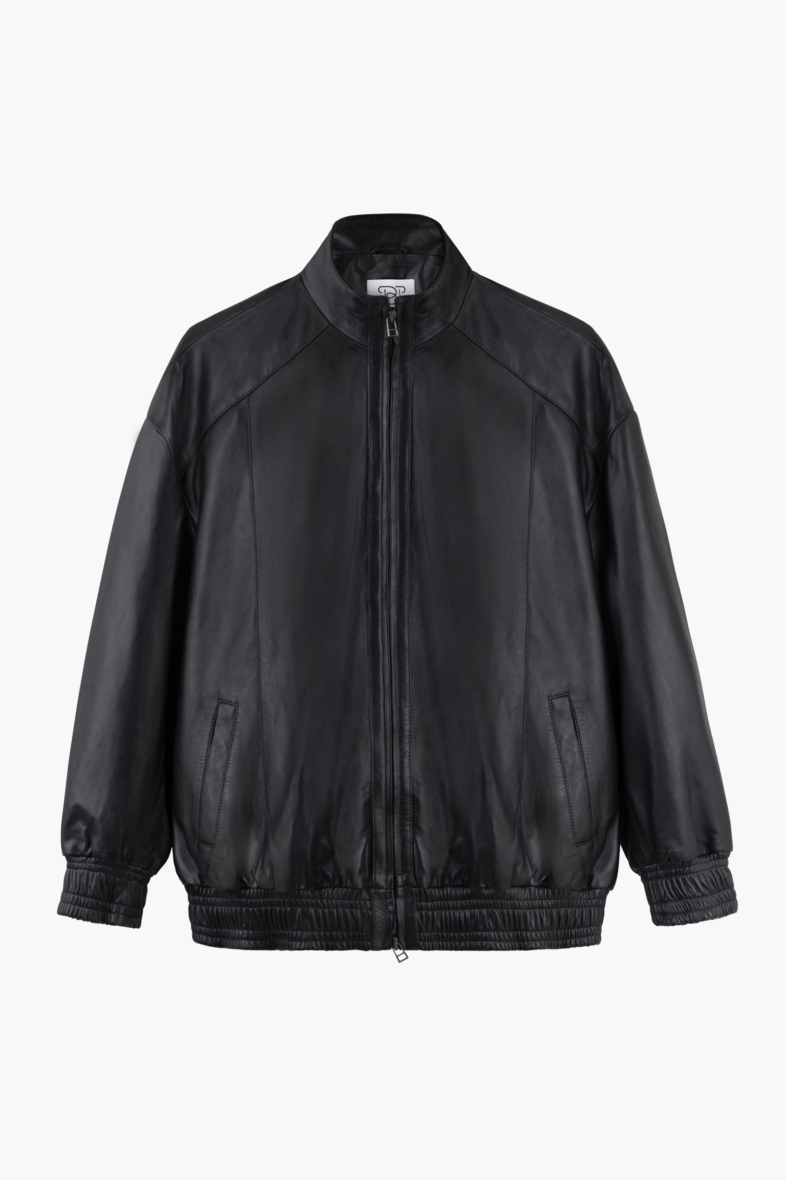 Leather Bomber - Black - Banded Together