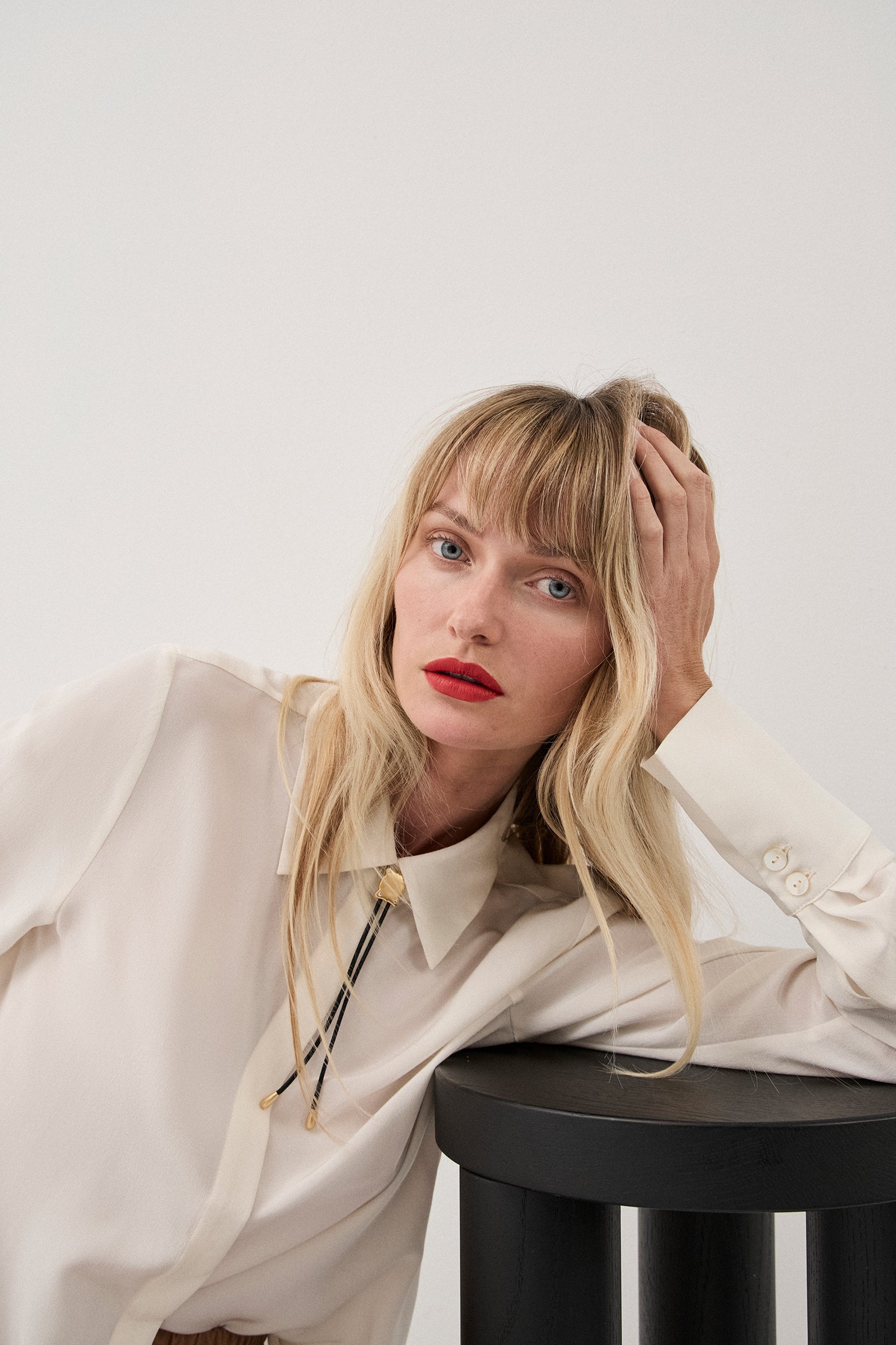 Perfect Silk Shirt 2.0 - Whisper White - Banded Together