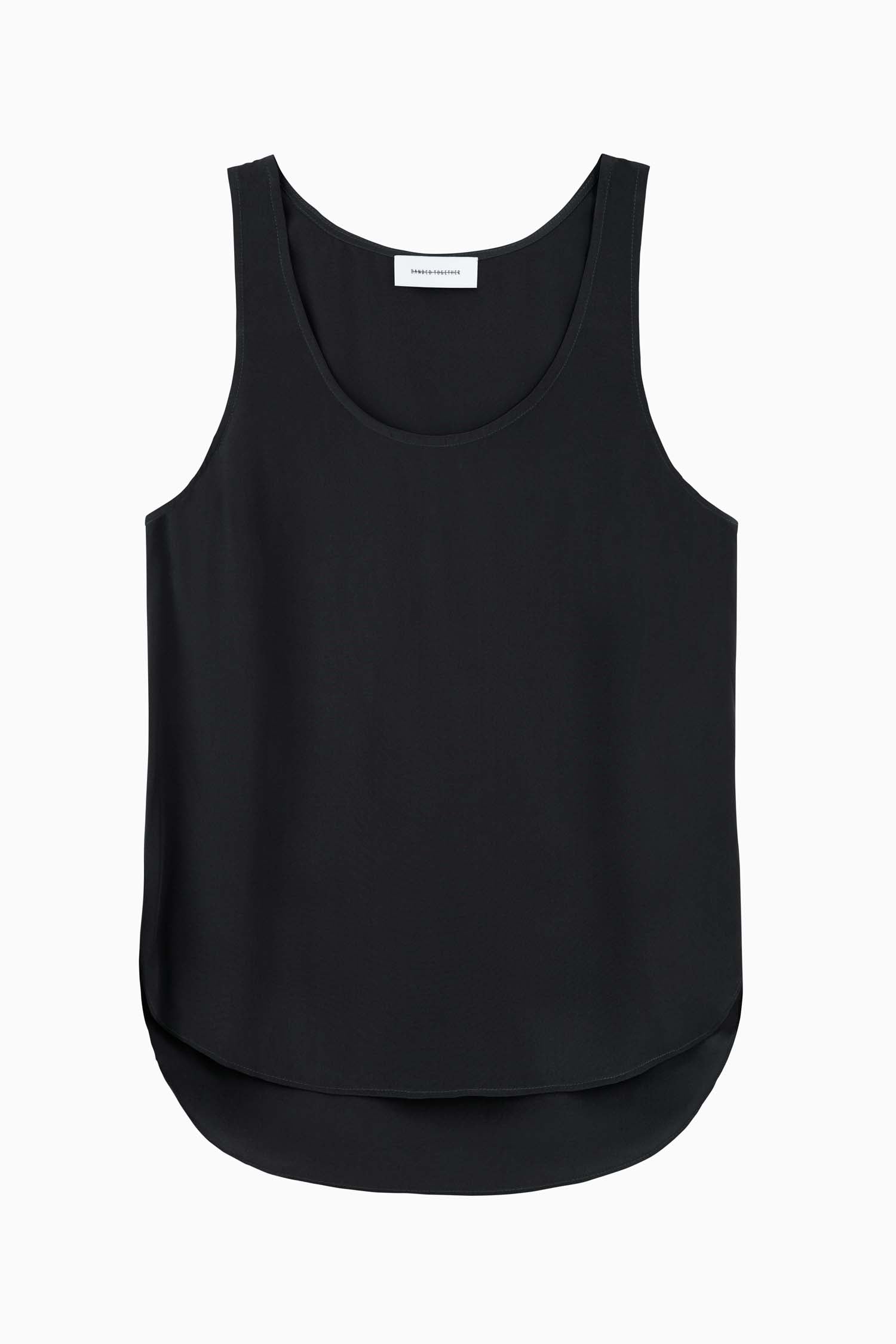 Perfect Silk Tank - Black CDC - Banded Together