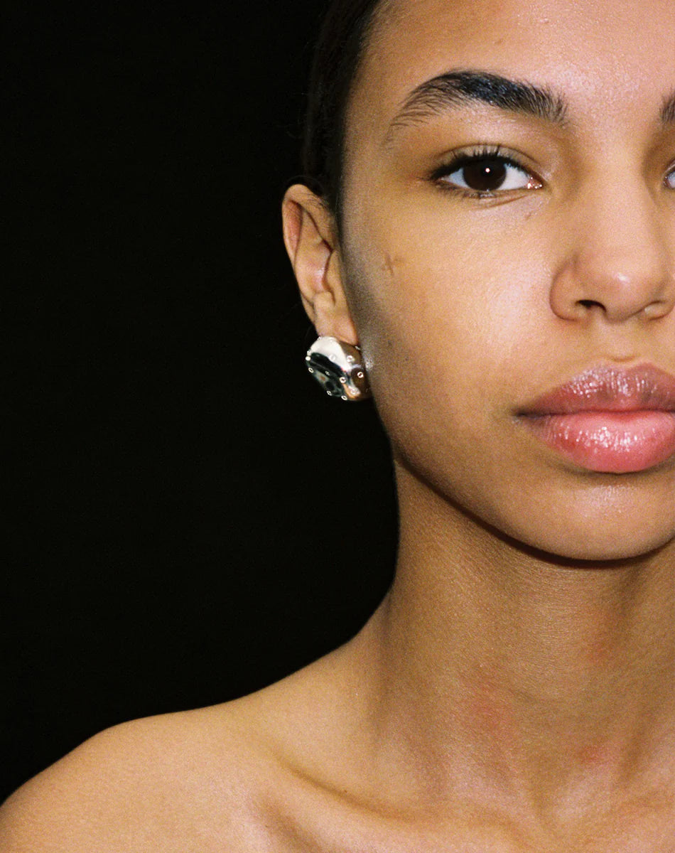 Meadowlark Small Strawberry Earrings - Gold