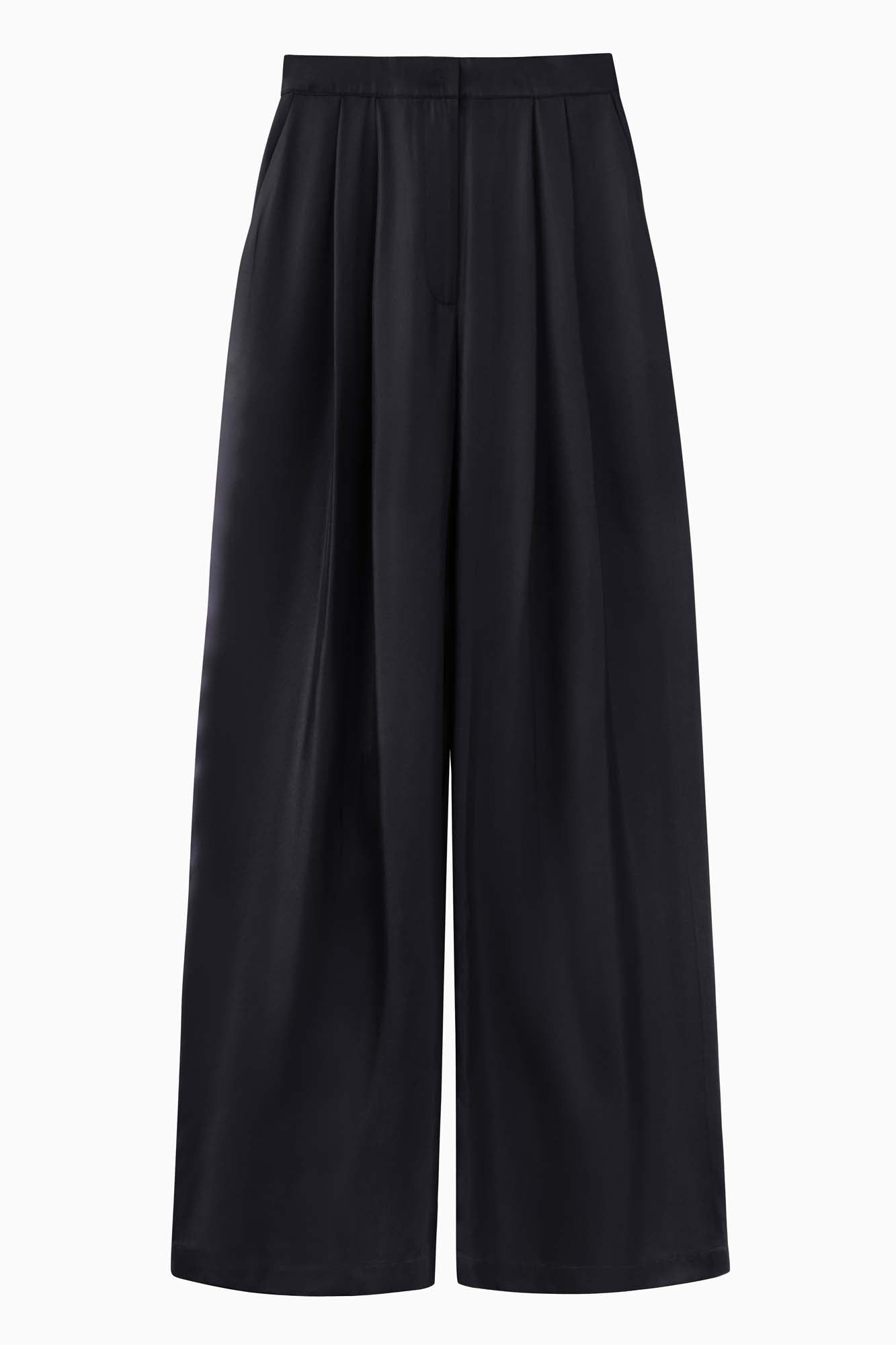 The Hero Pant - Black Wool - Banded Together