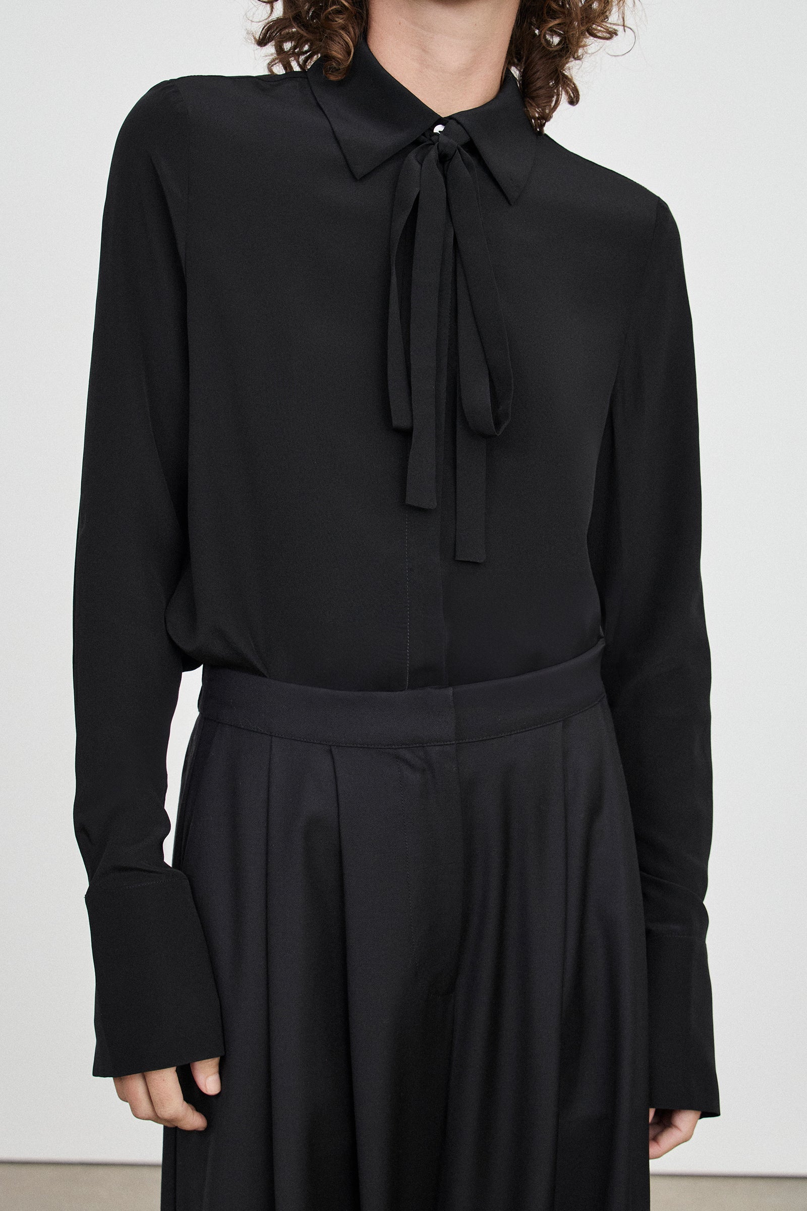 The Hero Pant - Black Wool - Banded Together