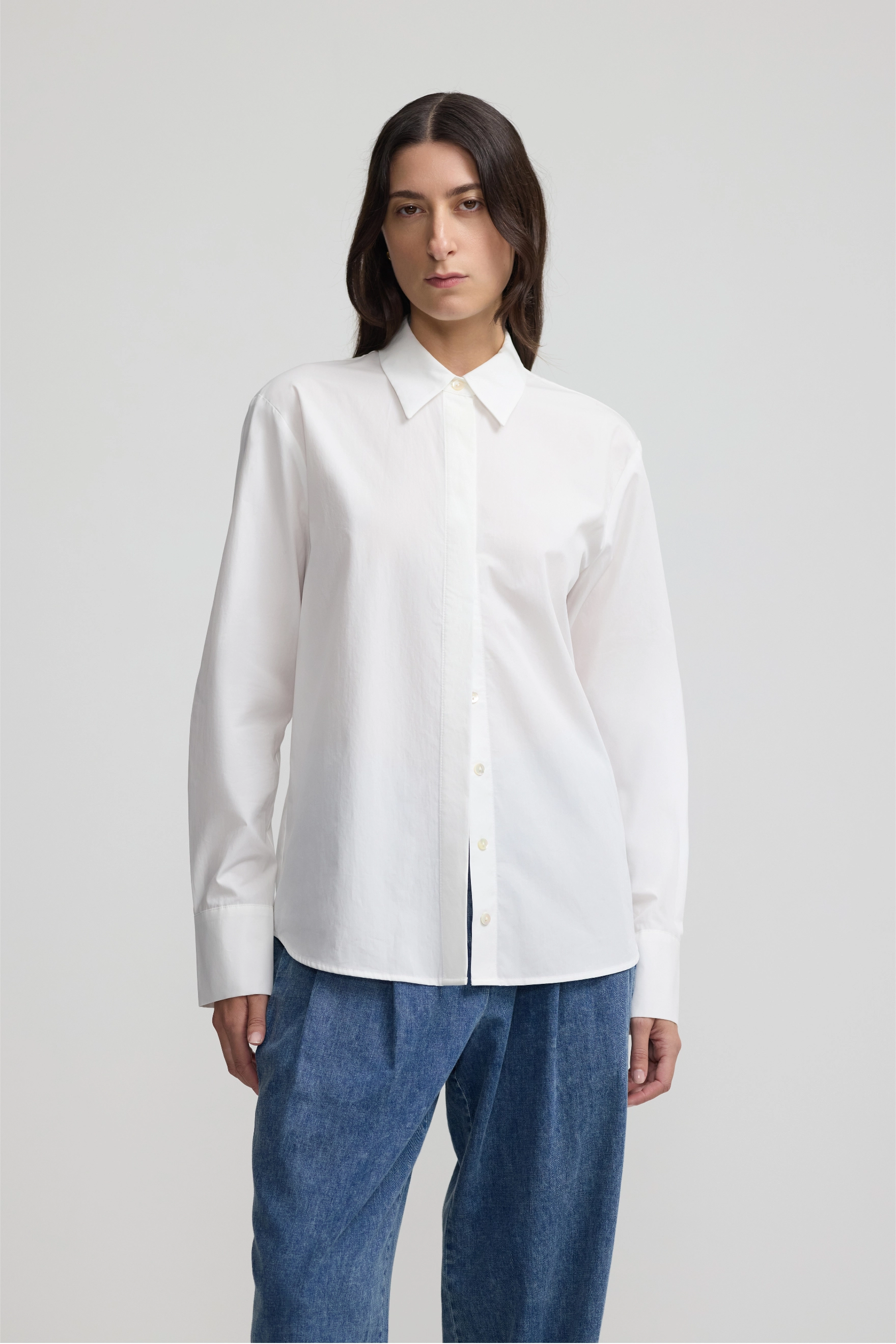 Hero Shirt - White Cotton