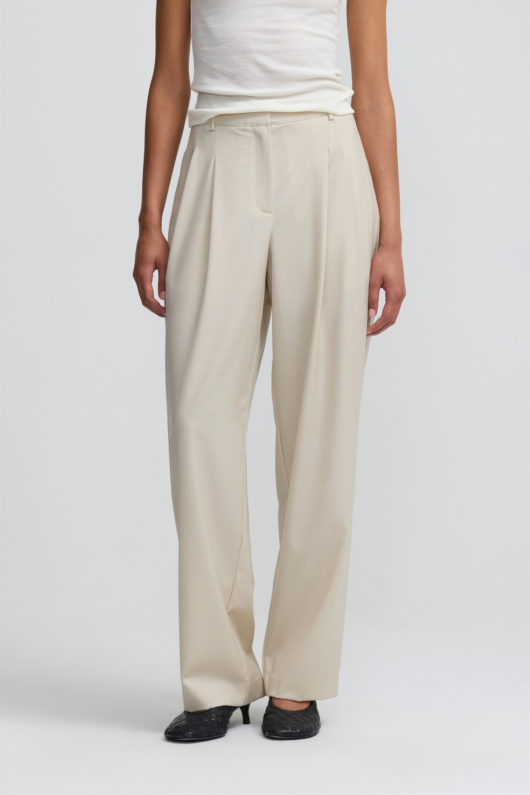 Hero Pant 2.0 - Soft Ecru Wool