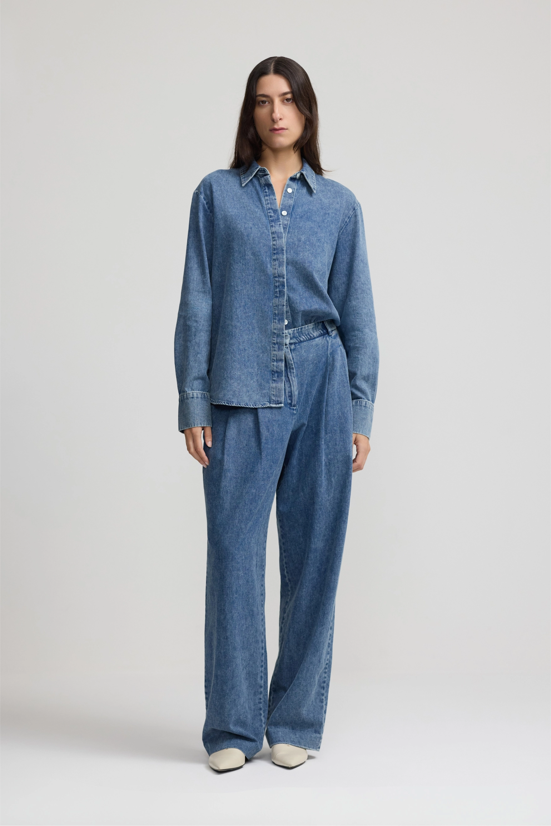 Hero Shirt - Aged Denim