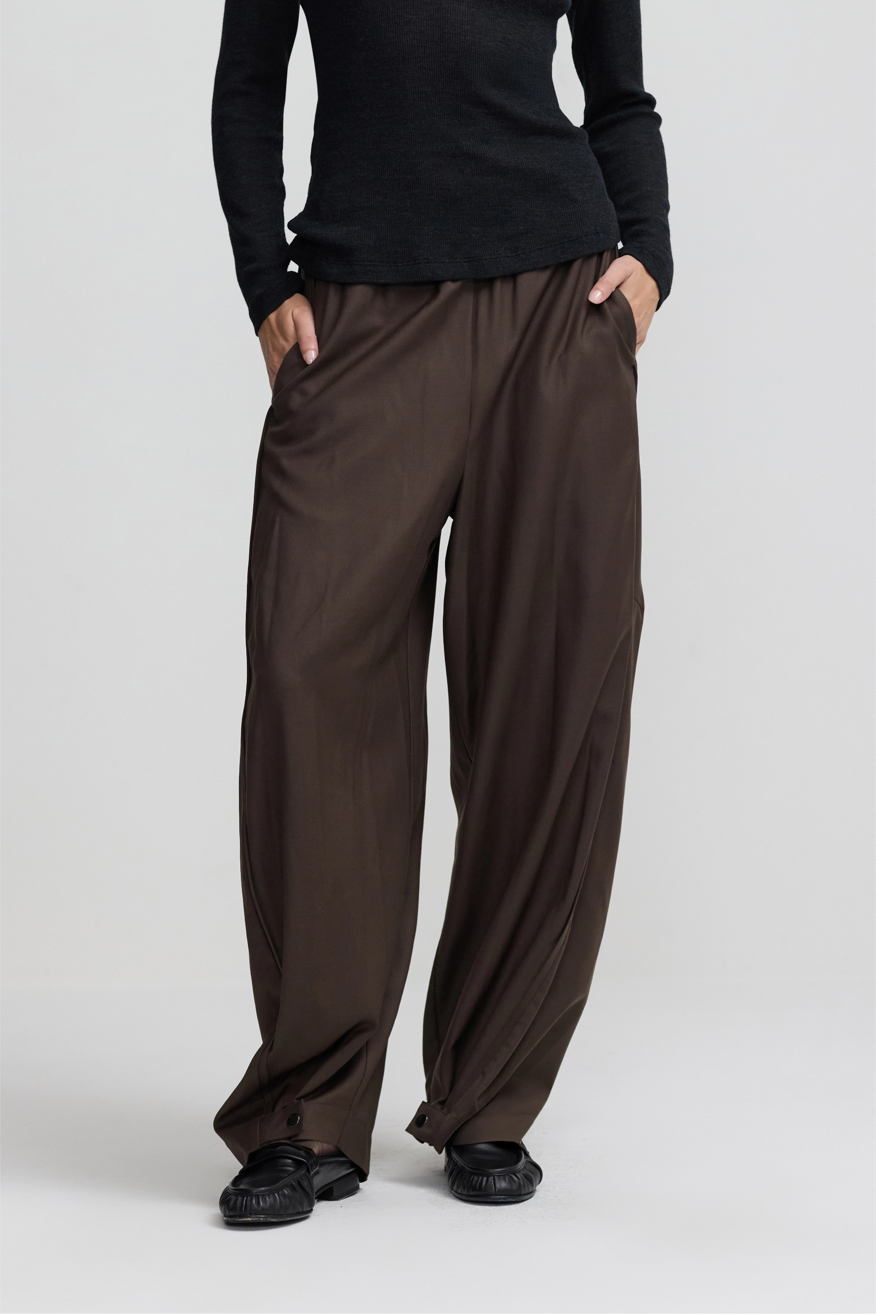 Runaround Pant - Chocolate Wool