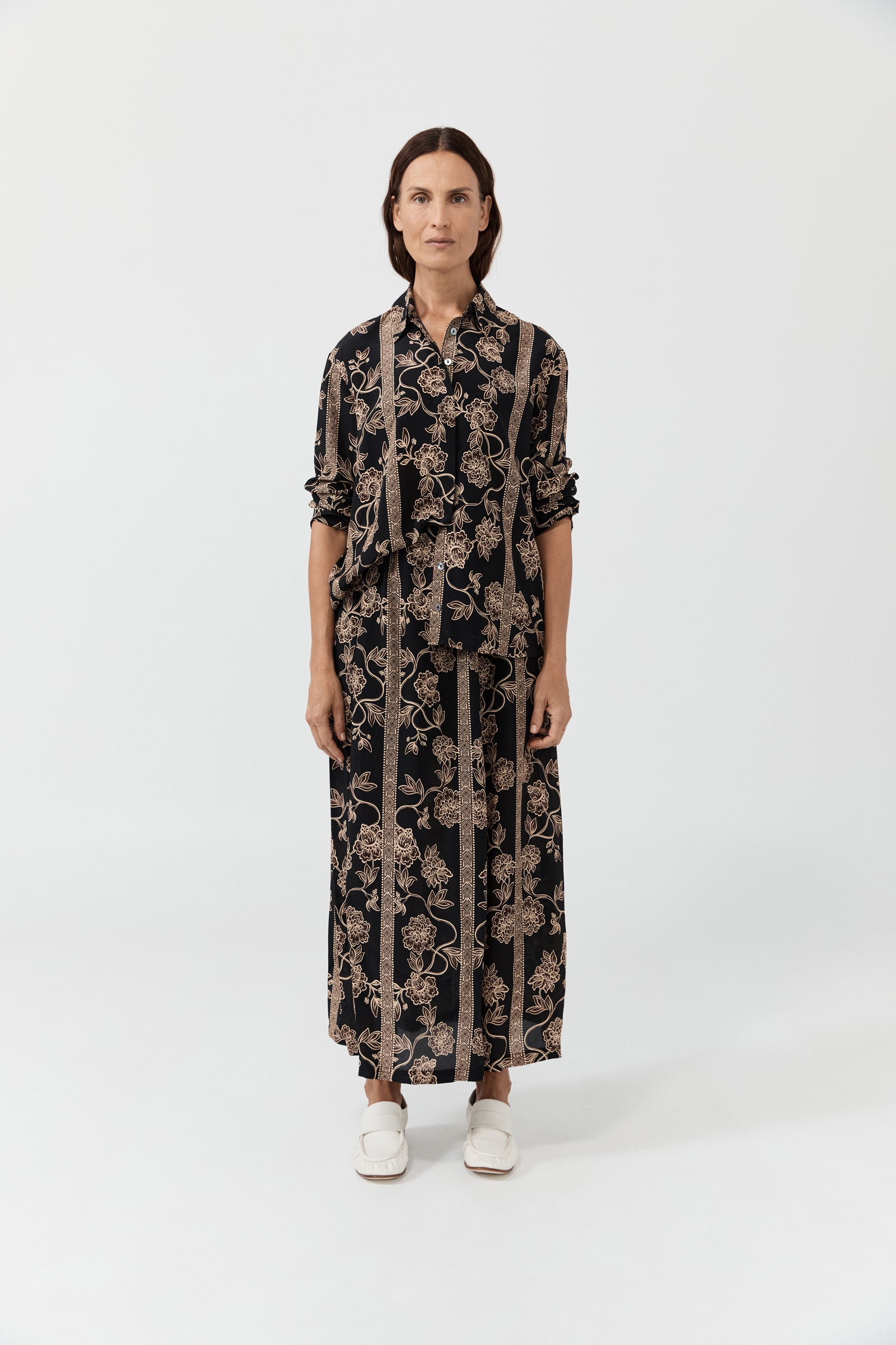 Easy Skirt - Raffles Silk