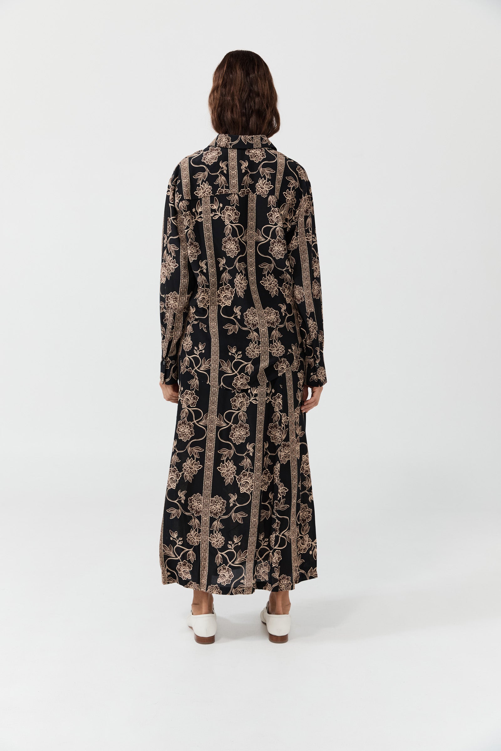 Easy Skirt - Raffles Silk