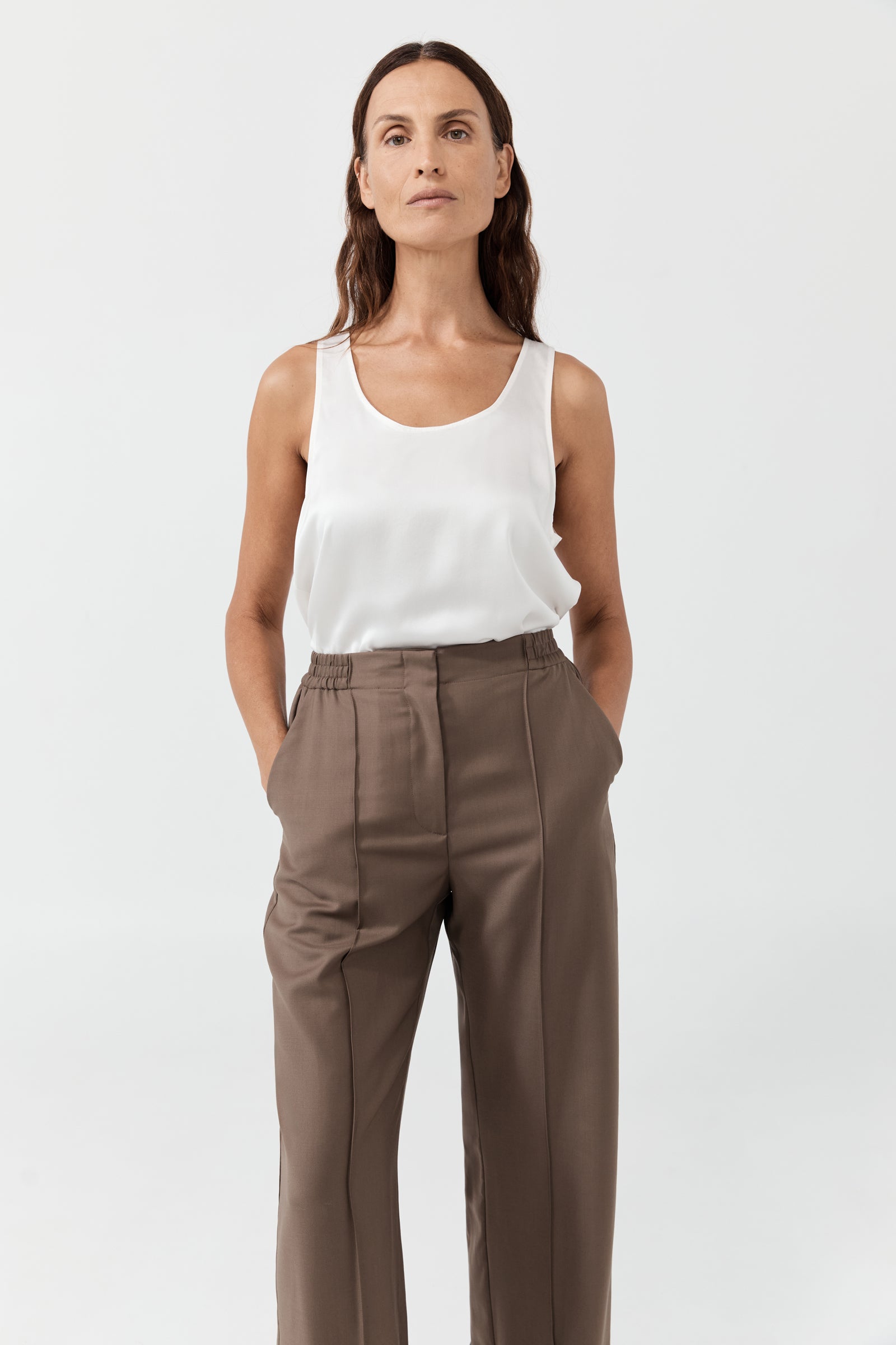 Easy Pant - Weathered Teak Wool