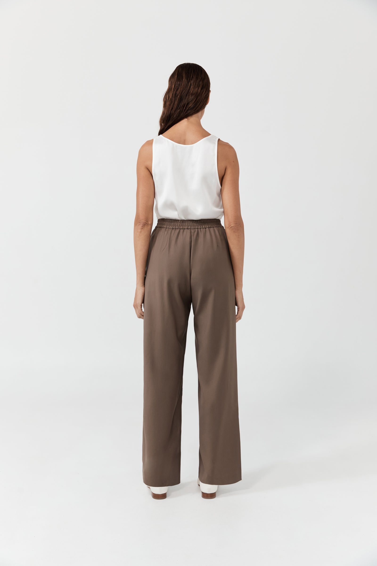 Easy Pant - Weathered Teak Wool