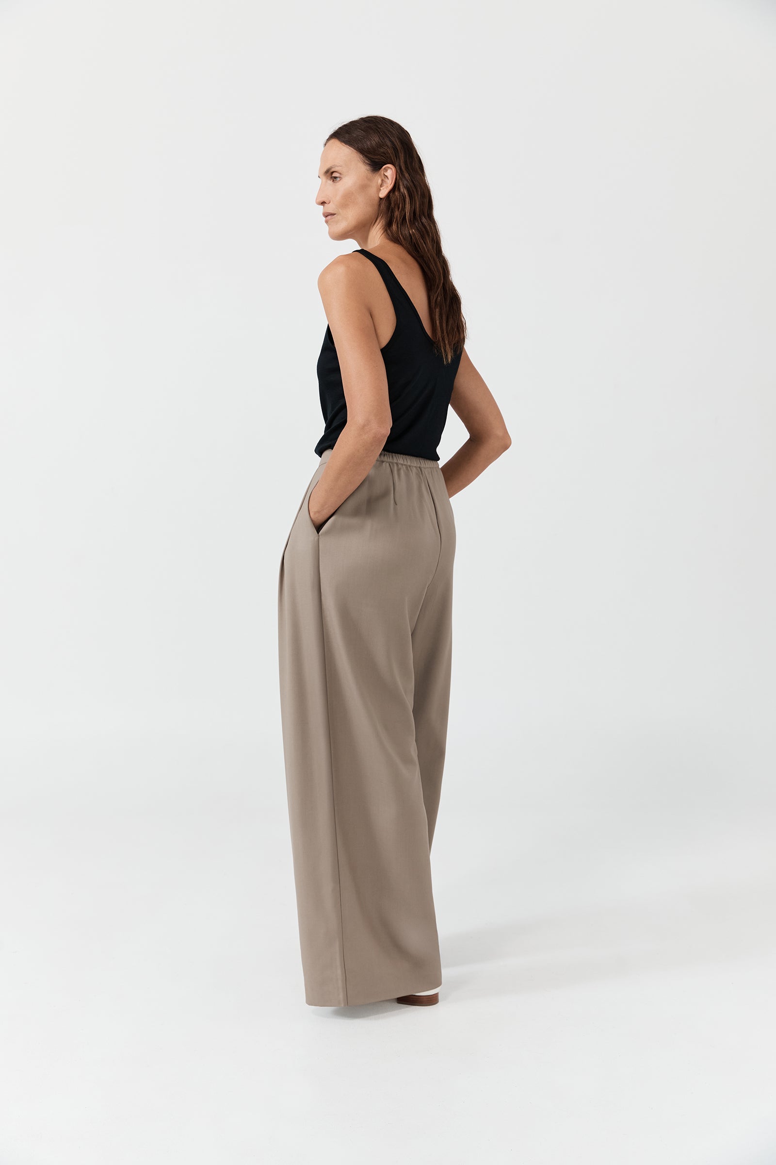 Merino Camisole - Black