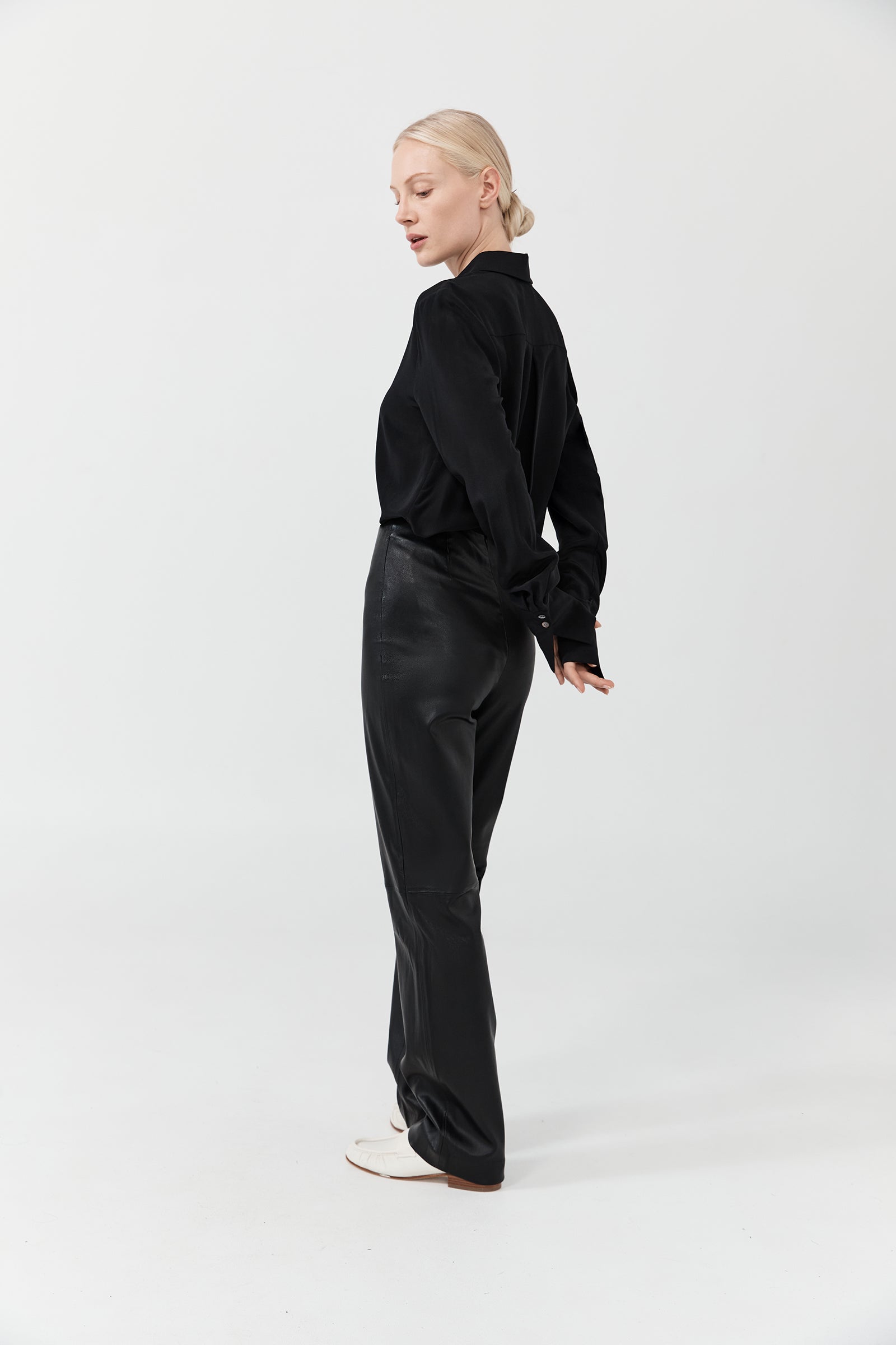Perfect Shirt 2.0 - Black Silk