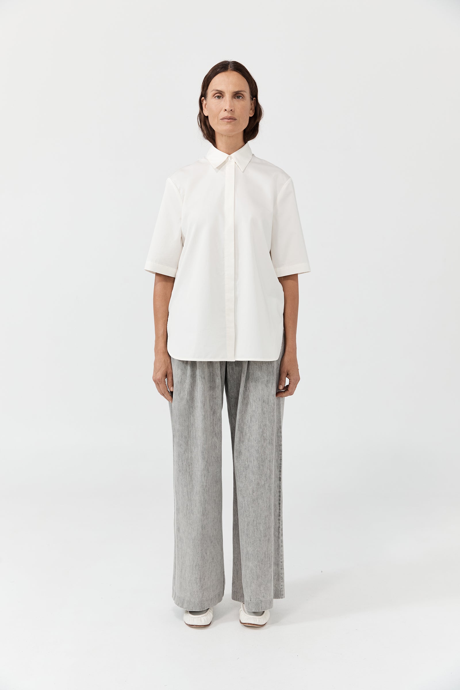 Relaxed Shirt - Milk Cotton