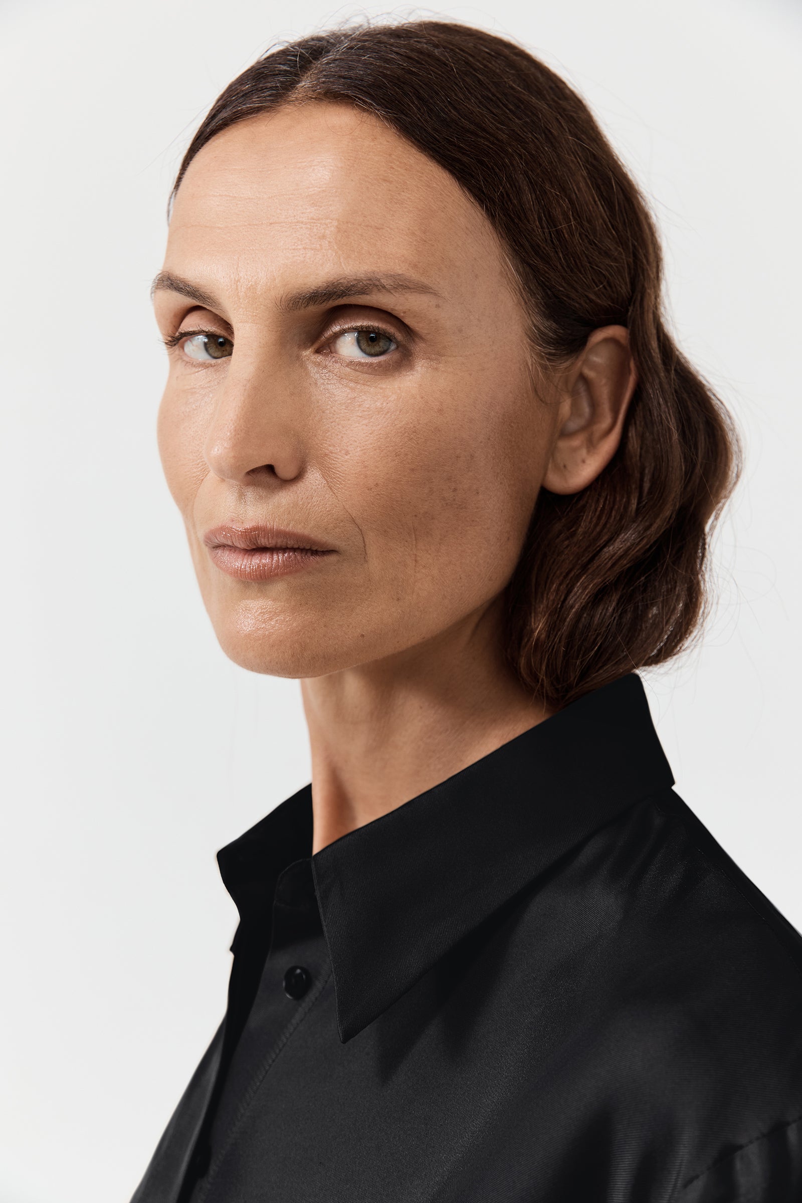 Hero Shirt - Black Silk