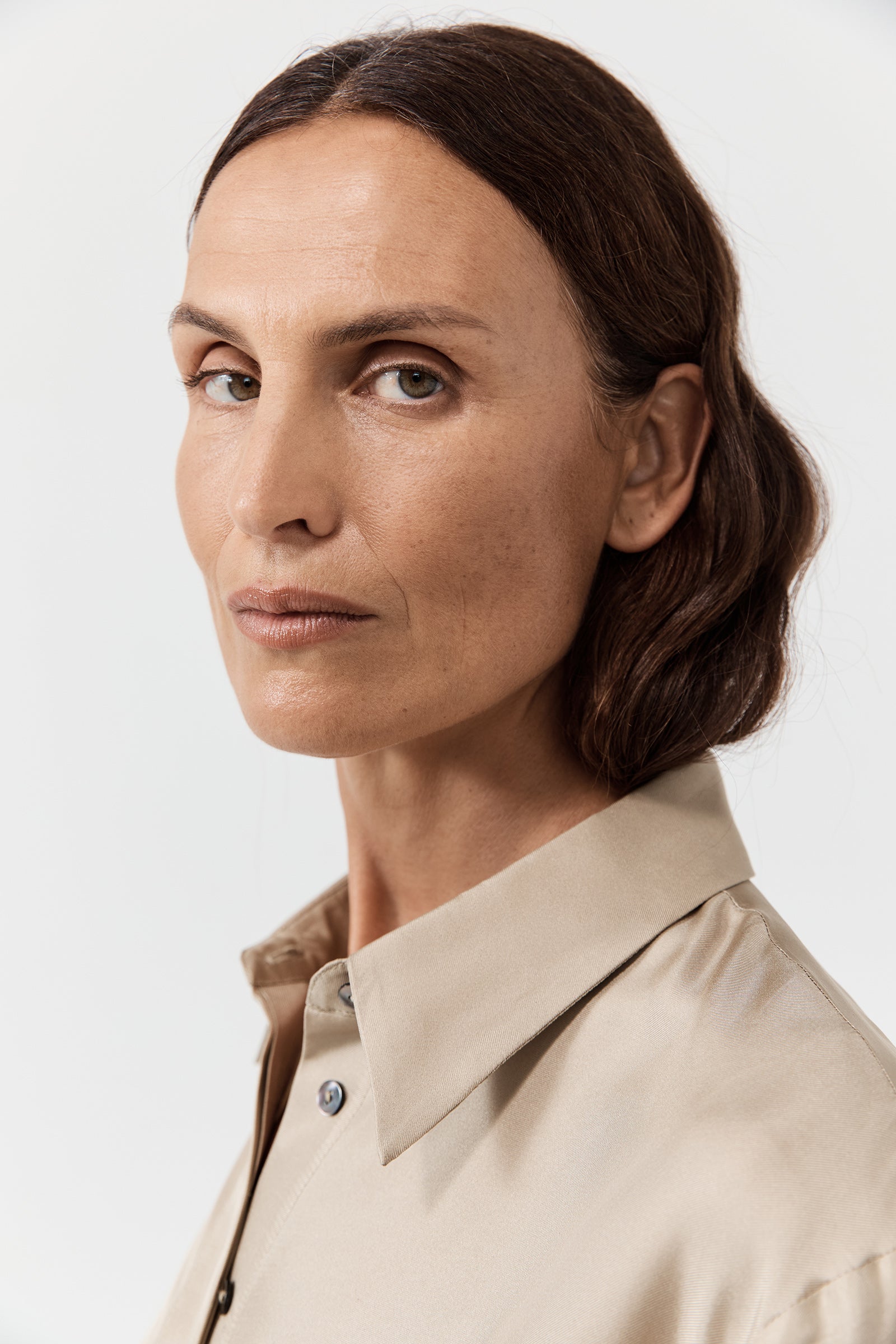 Hero Shirt - New Beige Silk