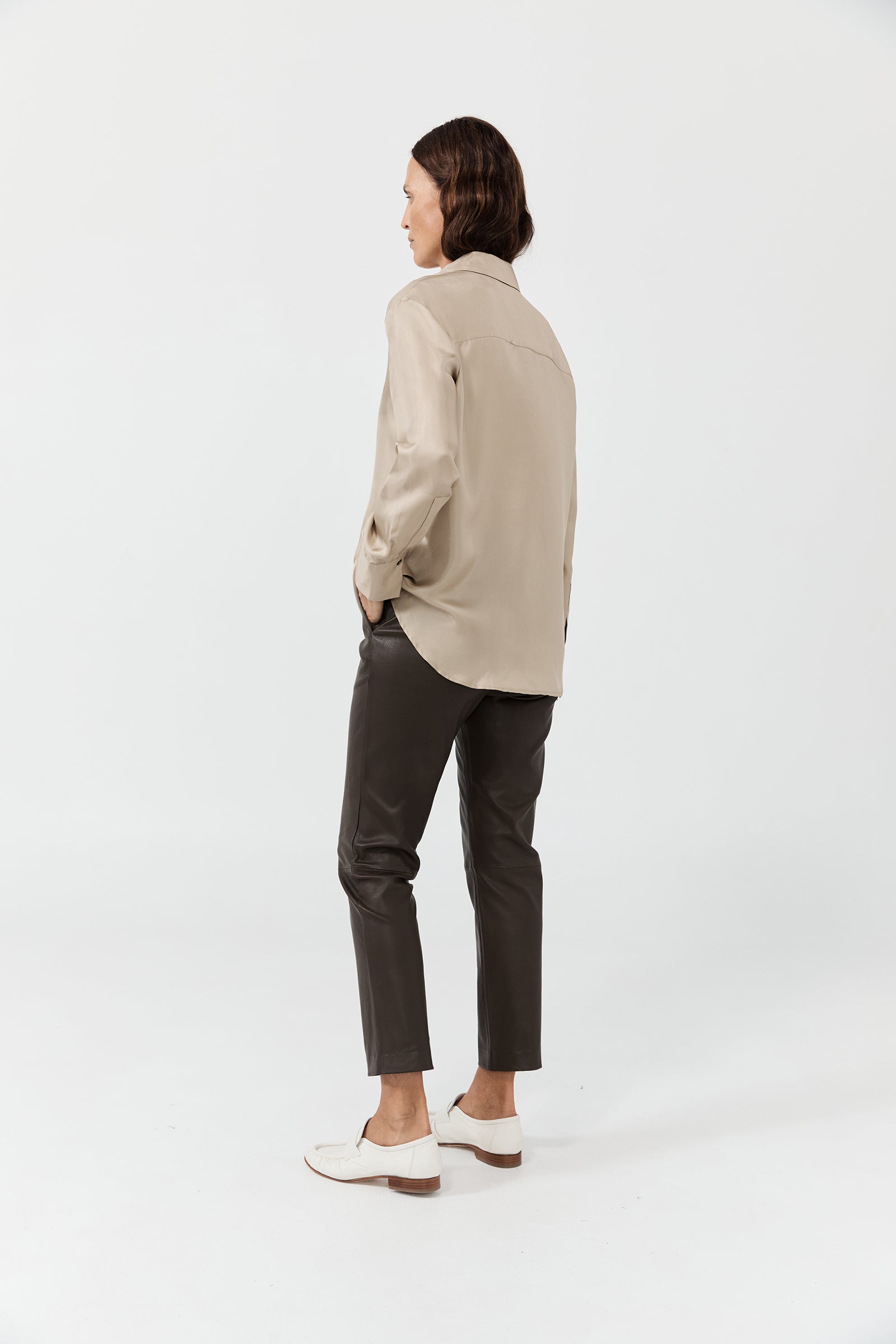 Hero Shirt - New Beige Silk