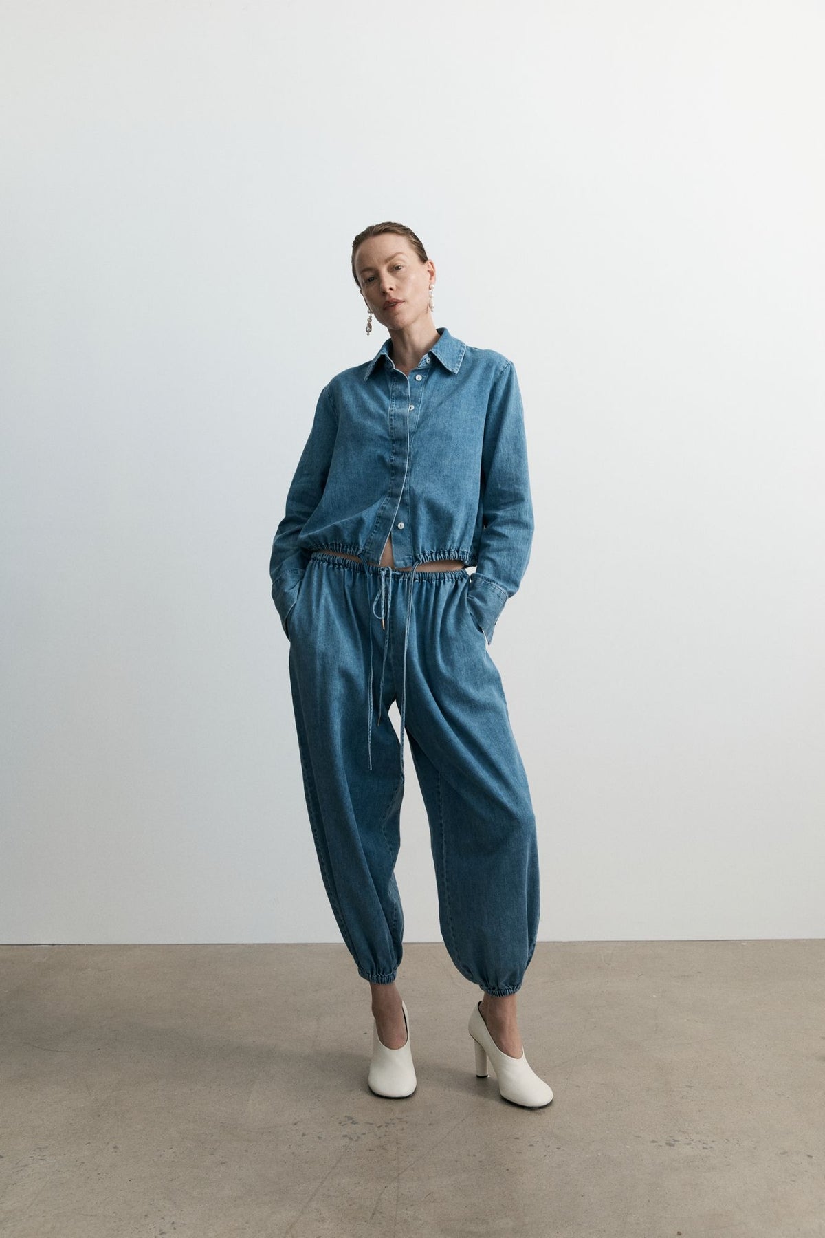 Enamoured Pant - Aged Denim
