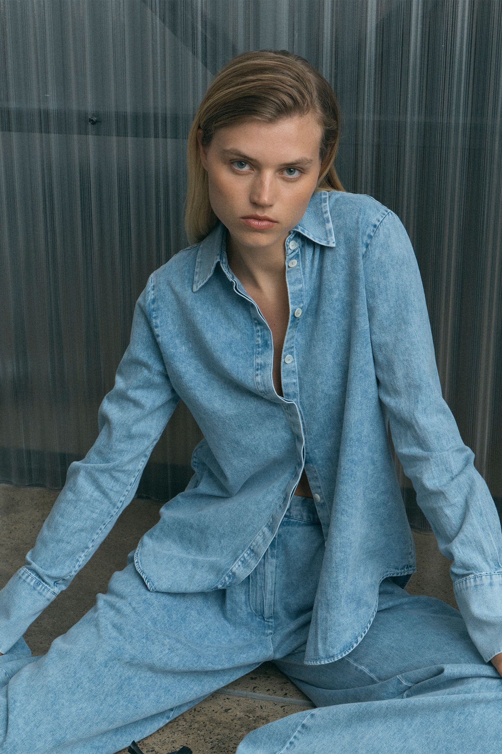 Perfect Shirt 2.0 - Vintage Blue Denim