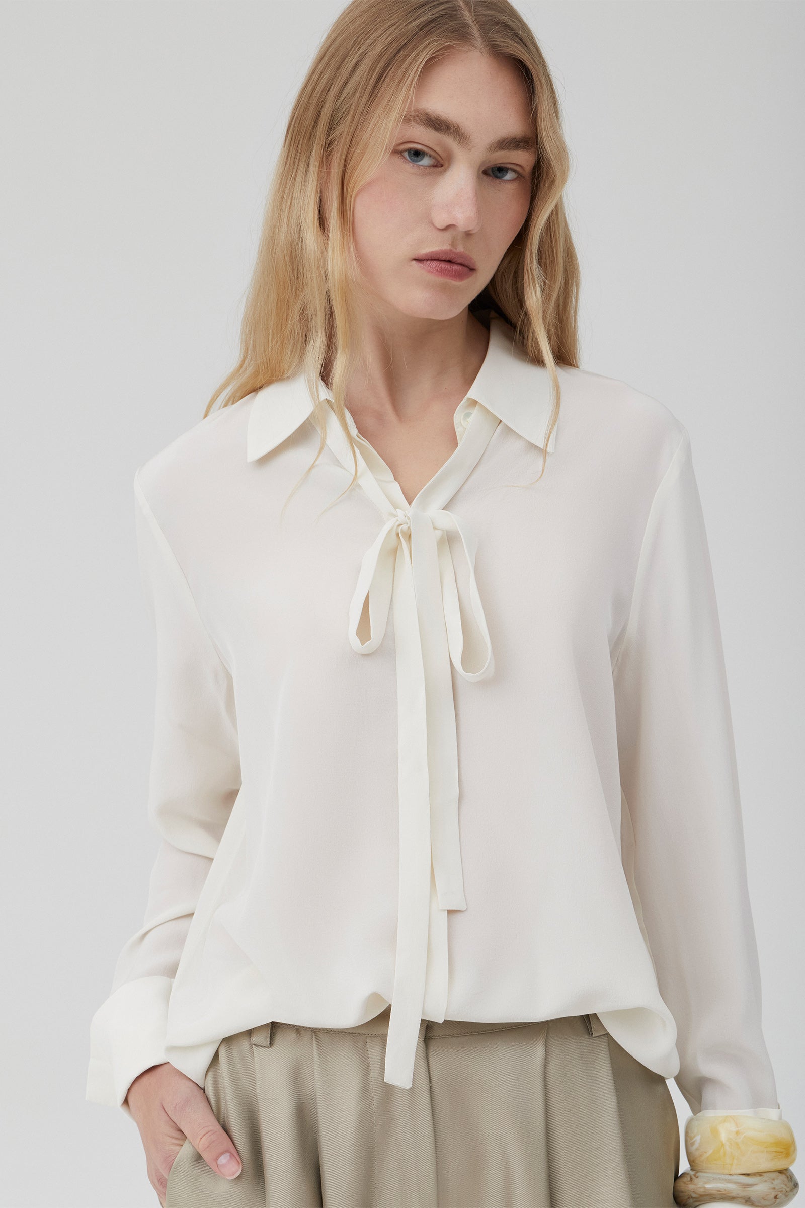 Perfect Shirt 2.0 - Whisper White Silk