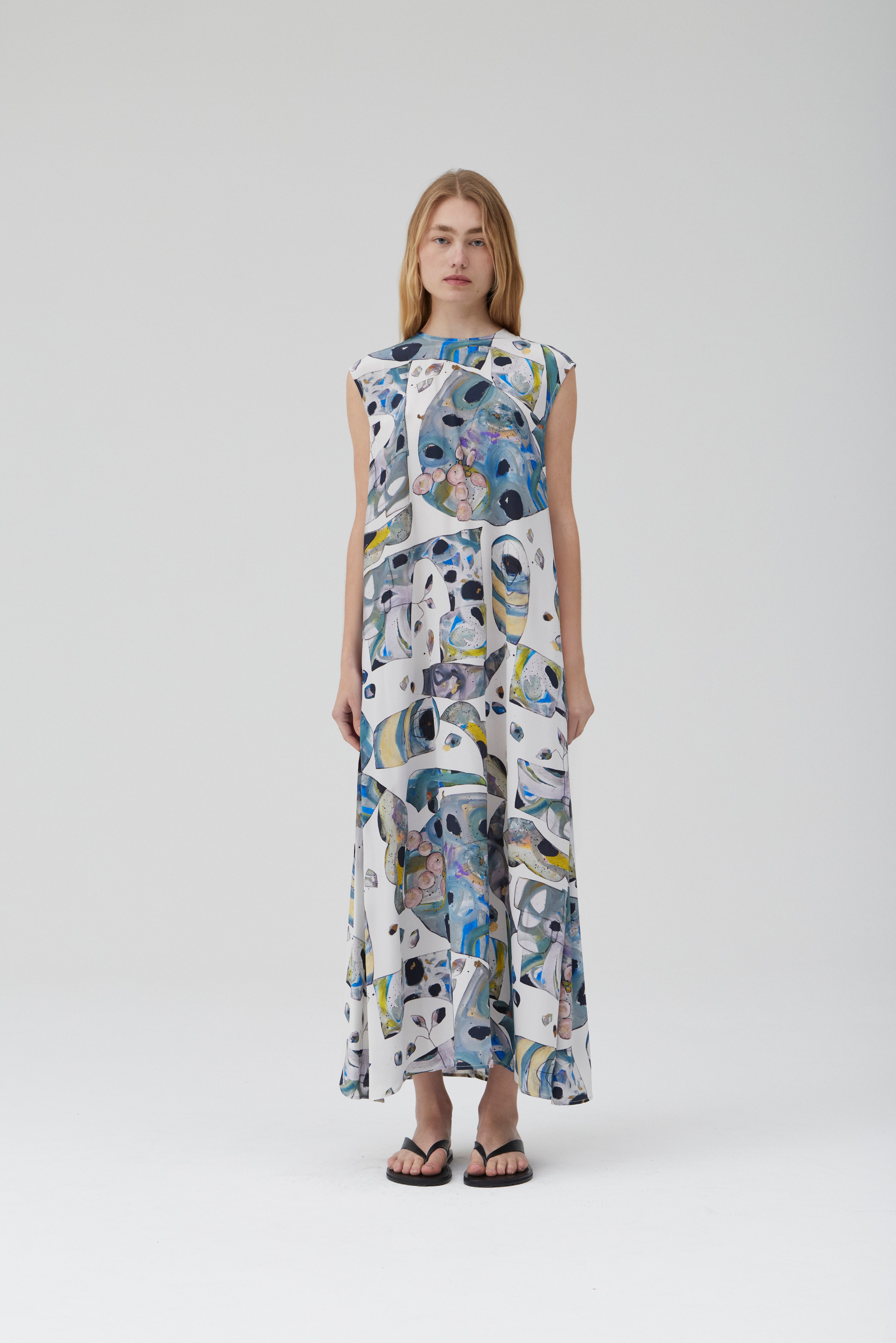 Summerhouse Dress - AP Block Silk