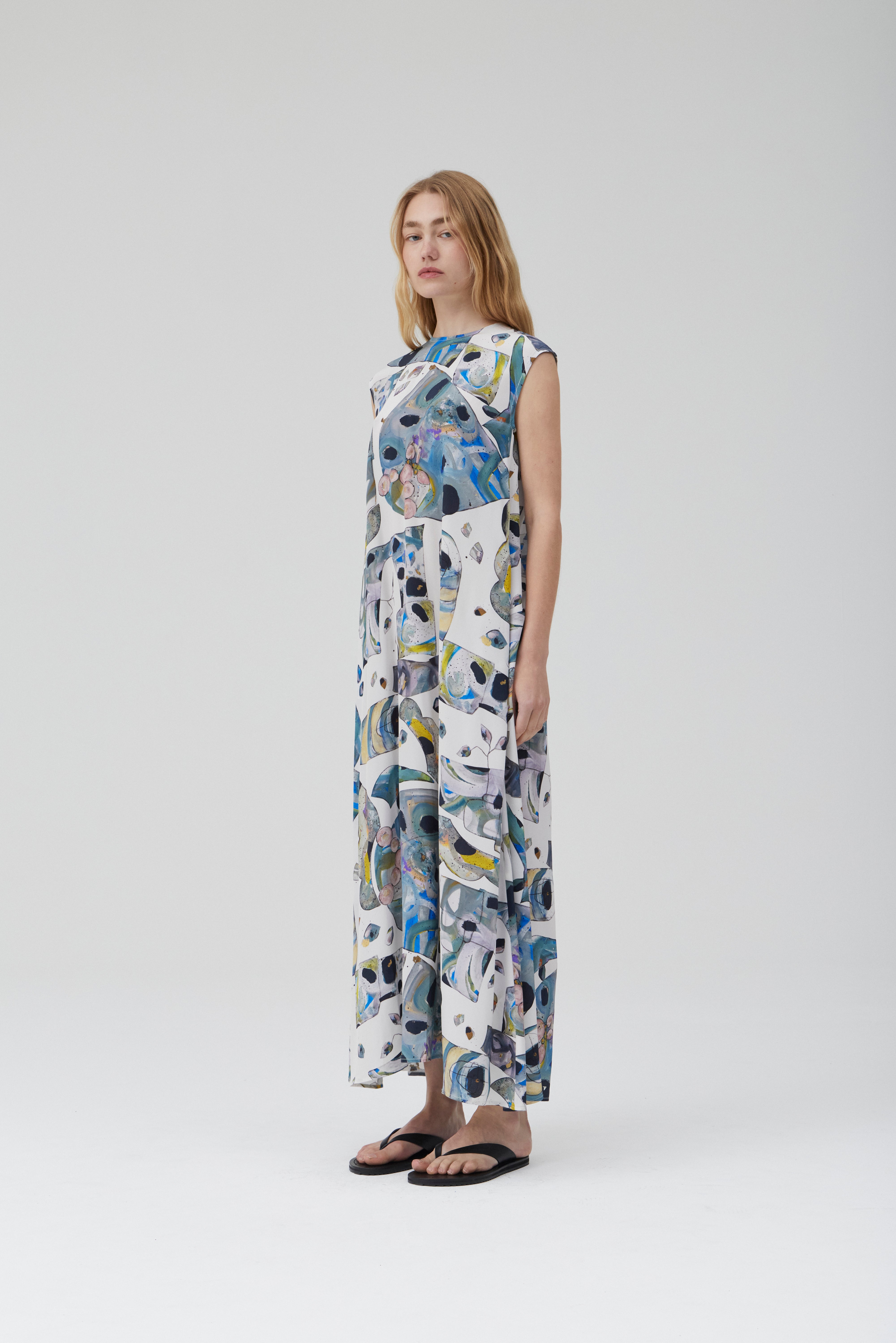 Summerhouse Dress - AP Block Silk