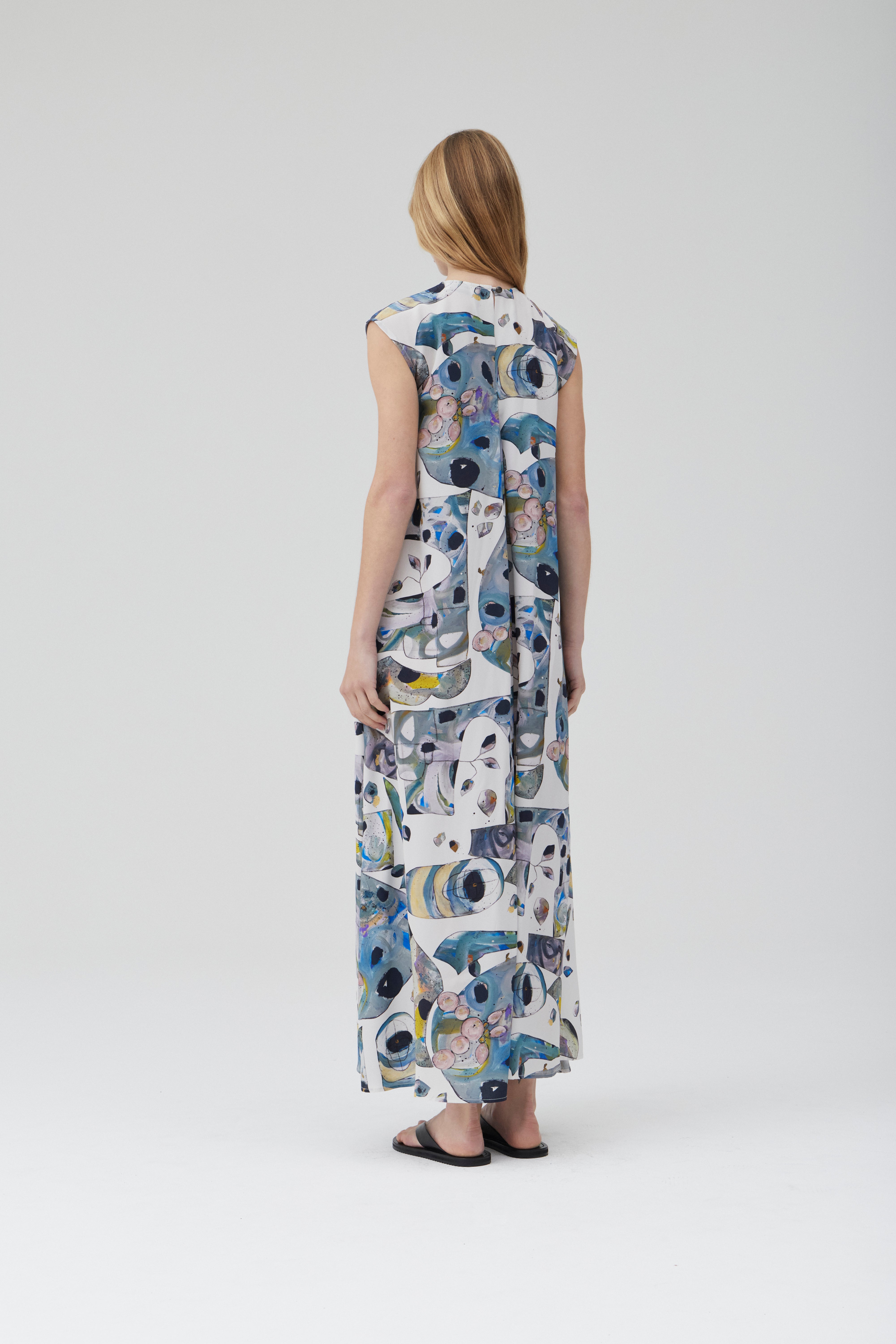 Summerhouse Dress - AP Block Silk