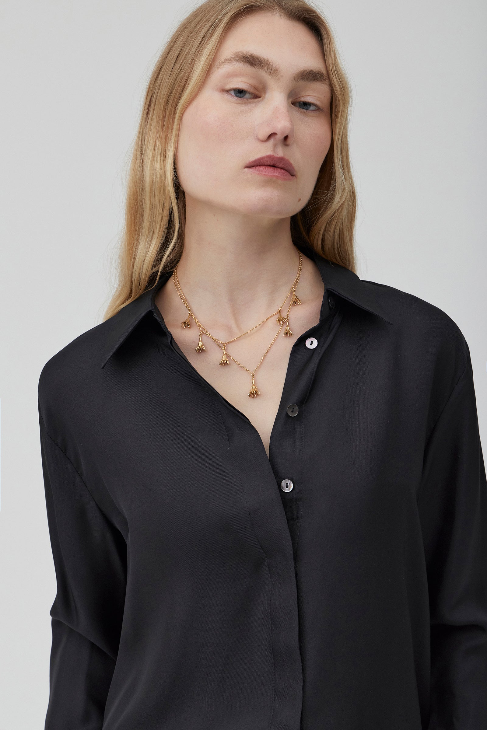 Hero Shirt - Black Silk