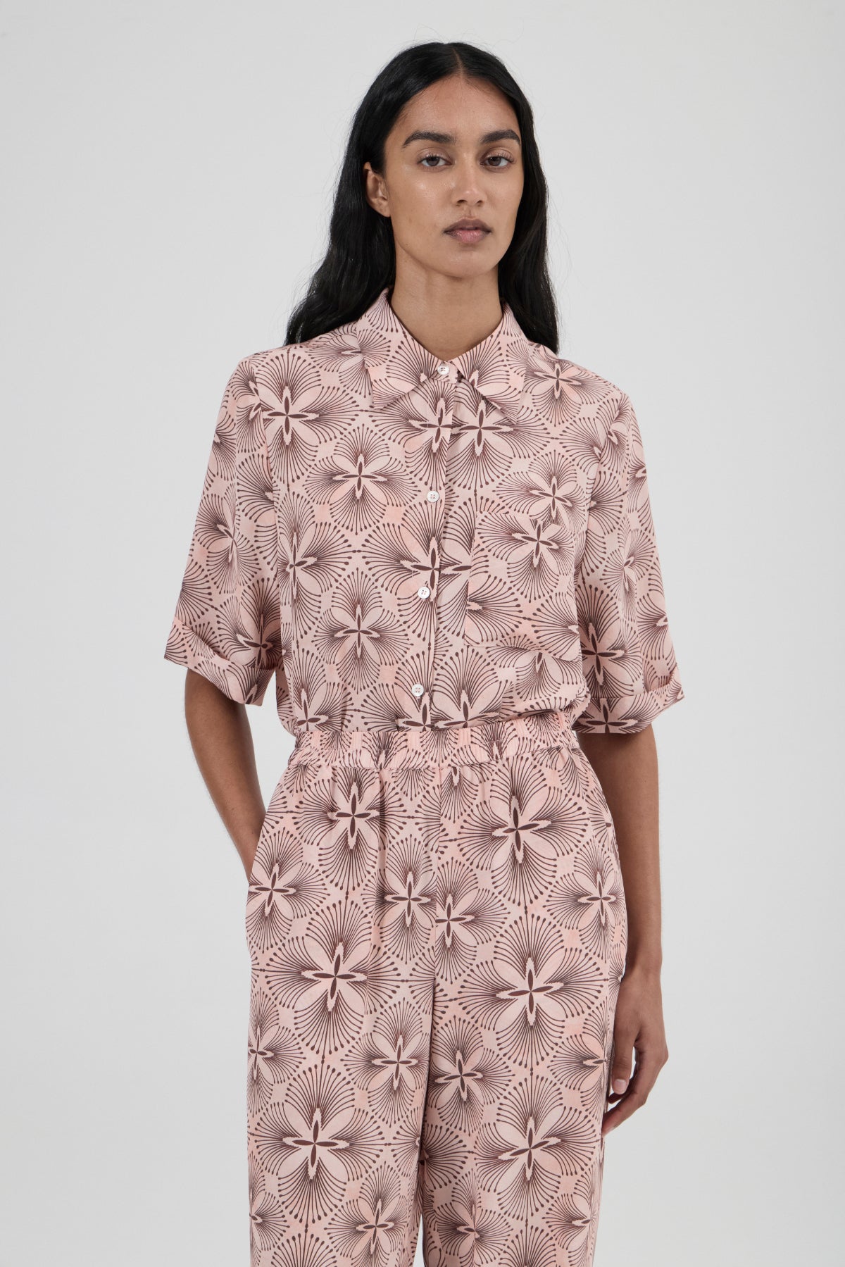 Safari Silk Shirt 2.0 - Astoria Pink