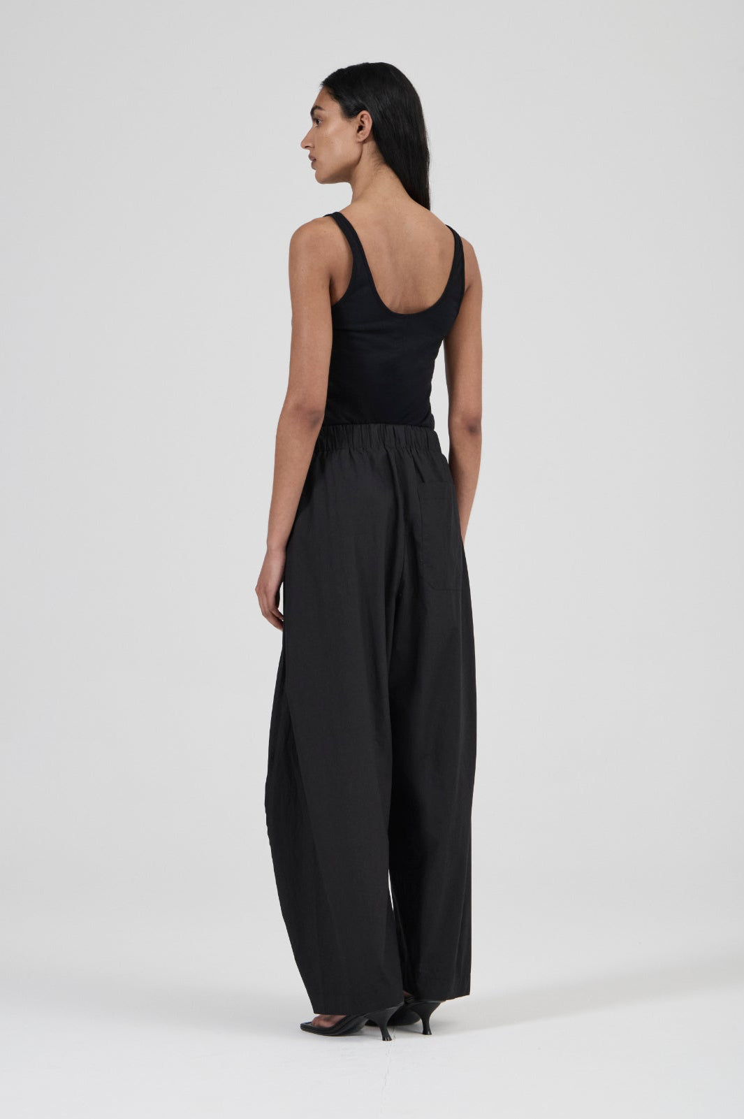 Runaround Pant - Black Cotton