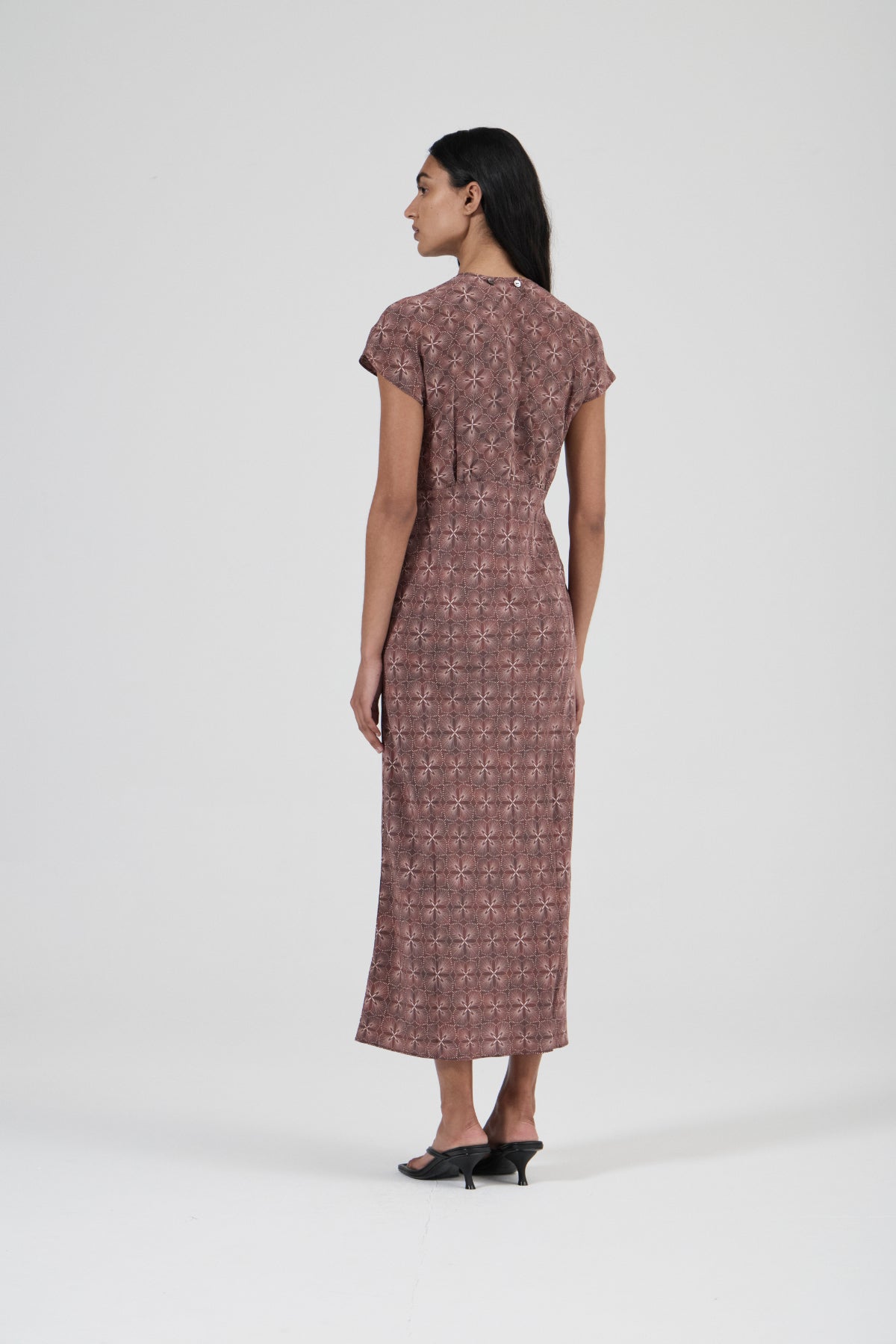 Everyday Dress - Astoria Fig Silk