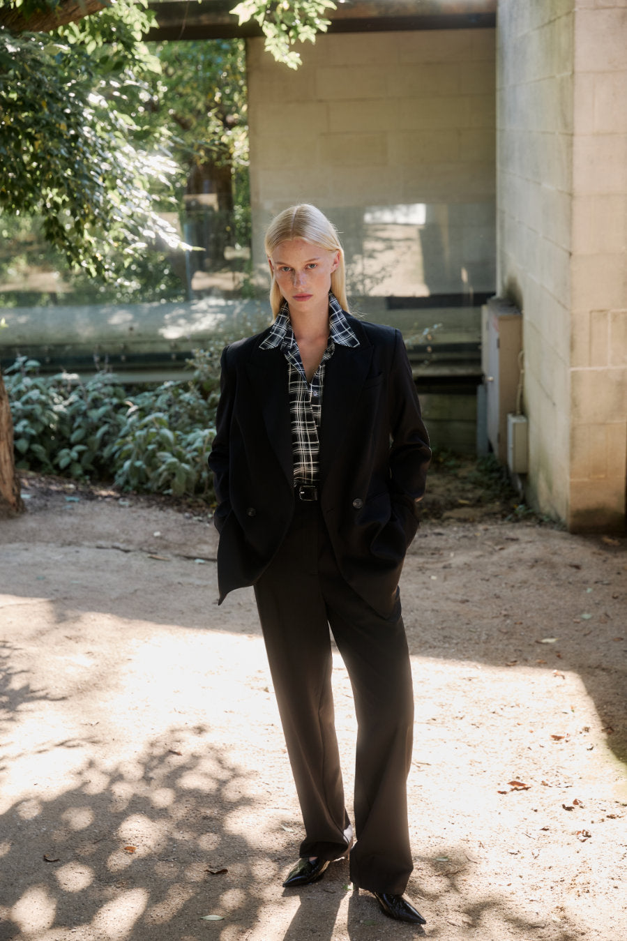 Forever Pant - Black Wool