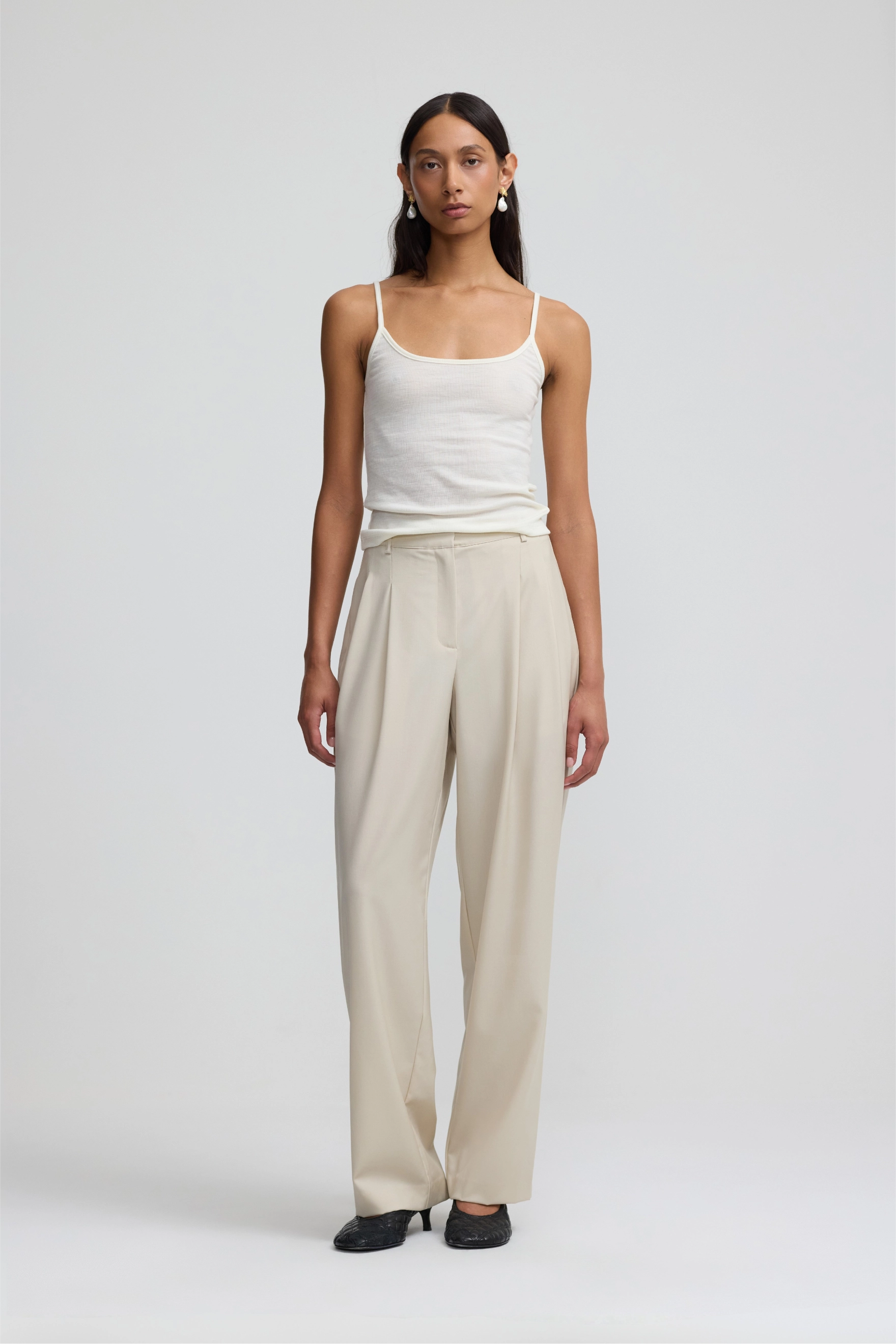 Hero Pant 2.0 - Soft Ecru Wool