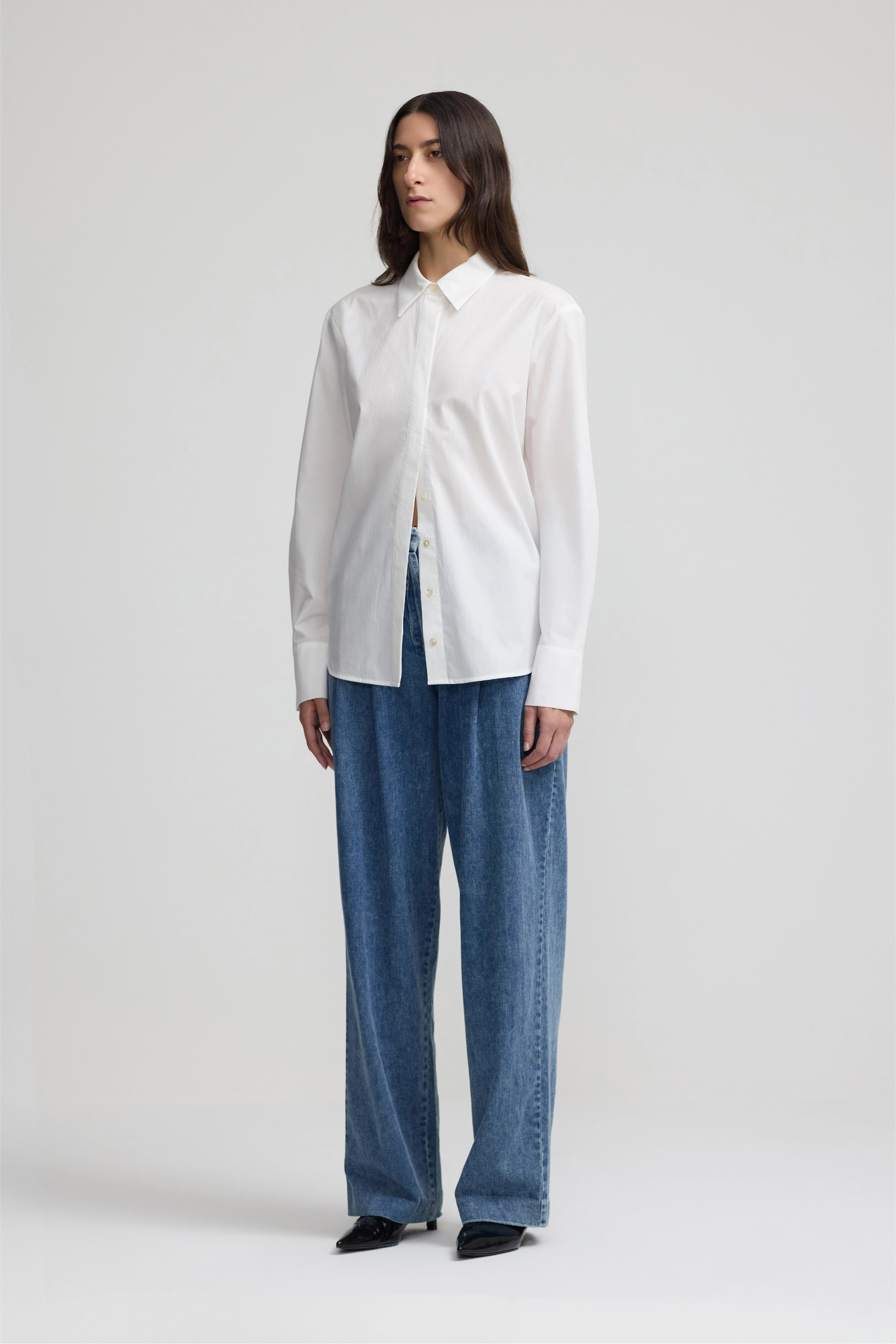 Hero Shirt - White Cotton