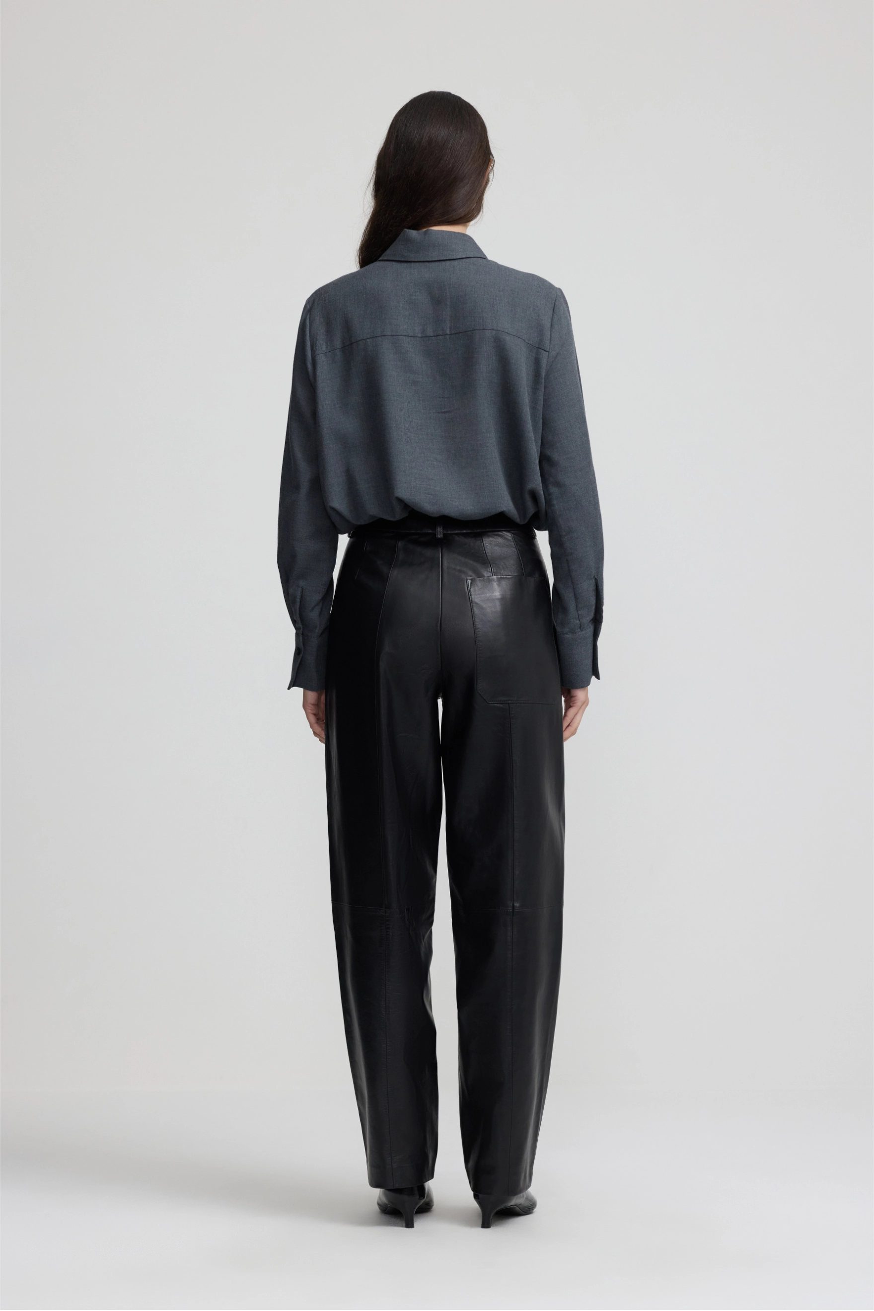 Leather Forever Pant - Black