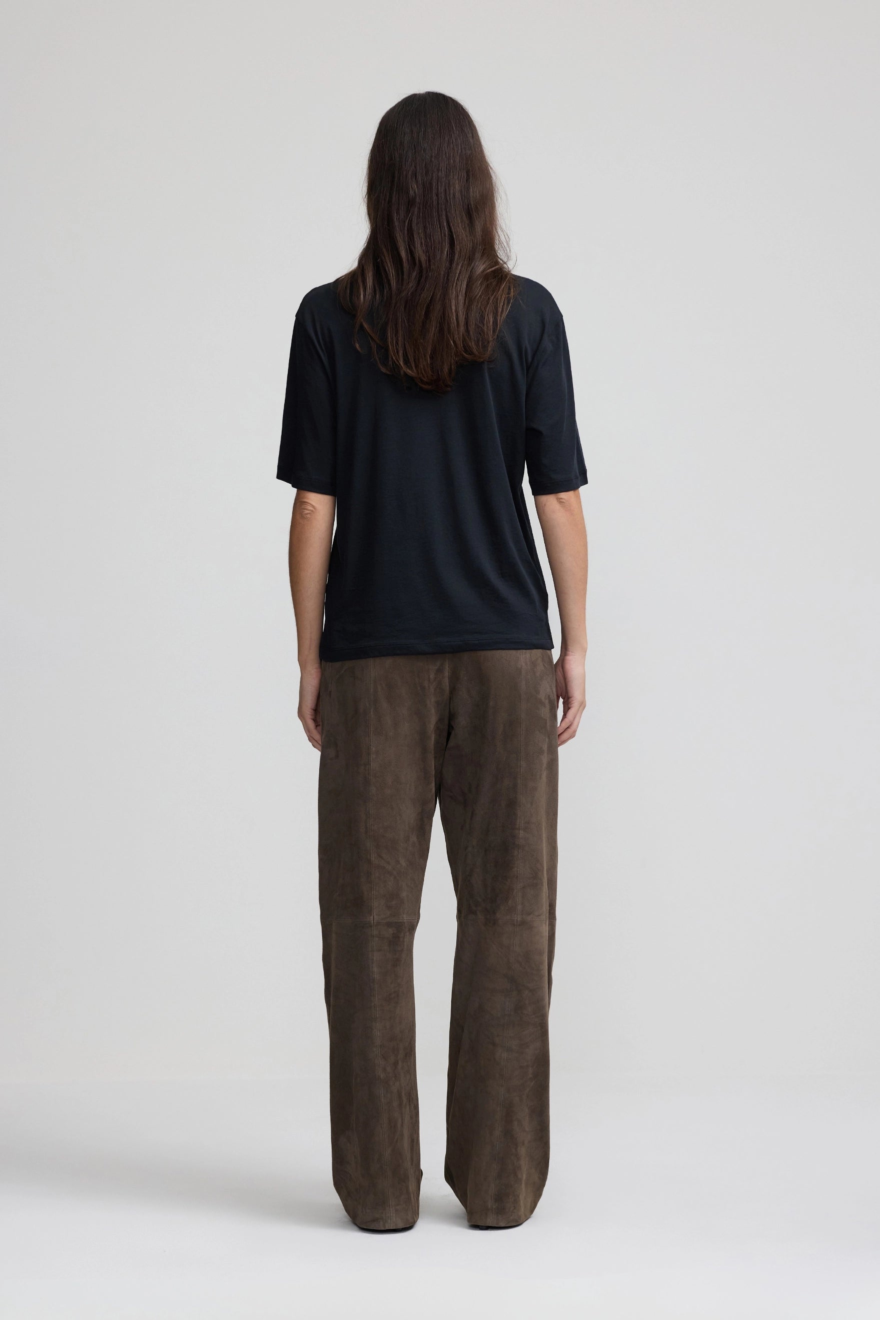 Cotton Everyday V-Neck T - Black