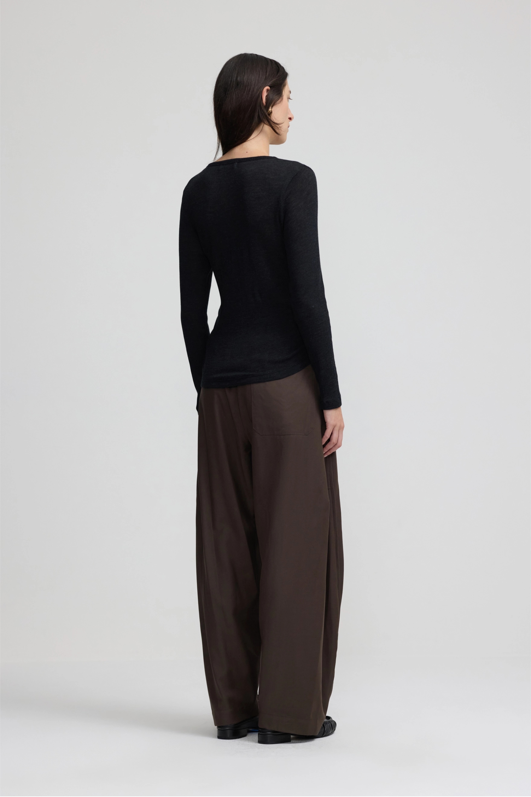 Runaround Pant - Chocolate Wool