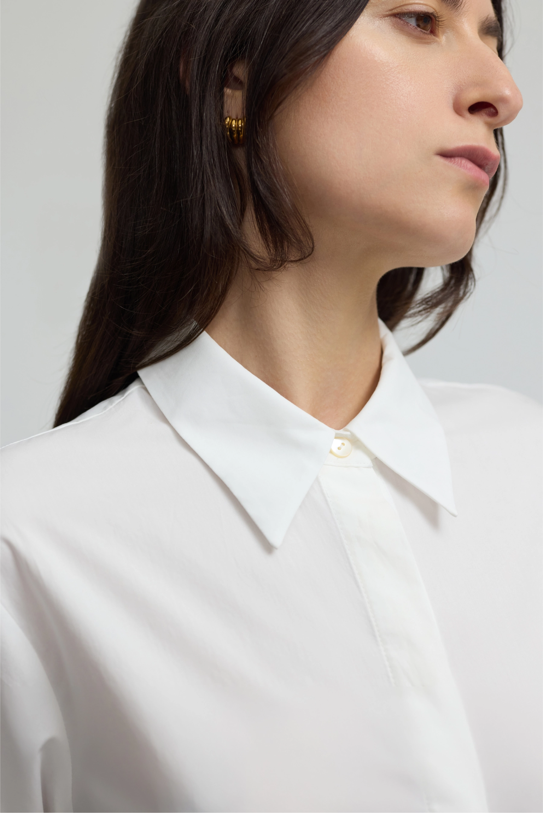 Hero Shirt - White Cotton
