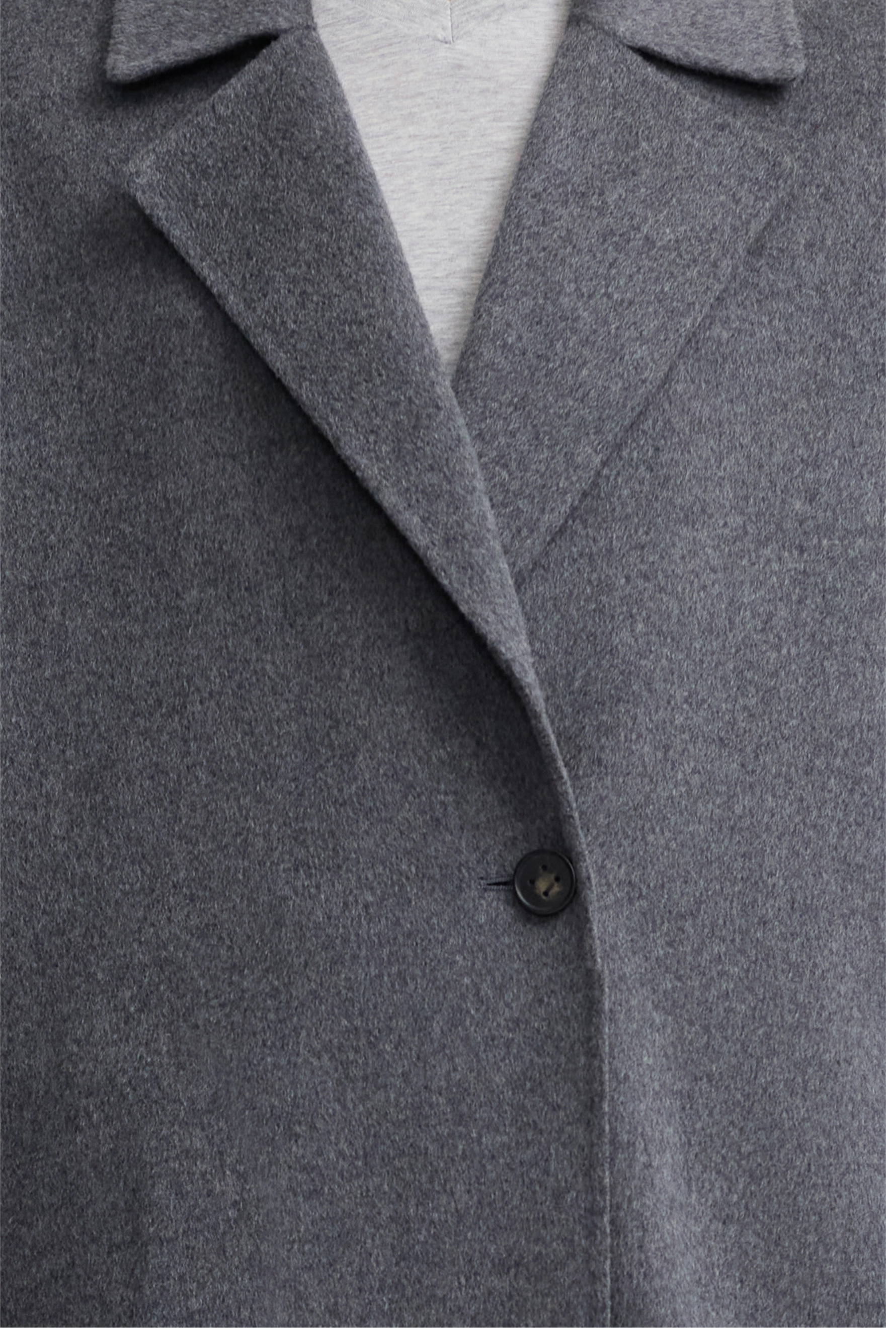 Cashmere Icon Coat - Charcoal Grey