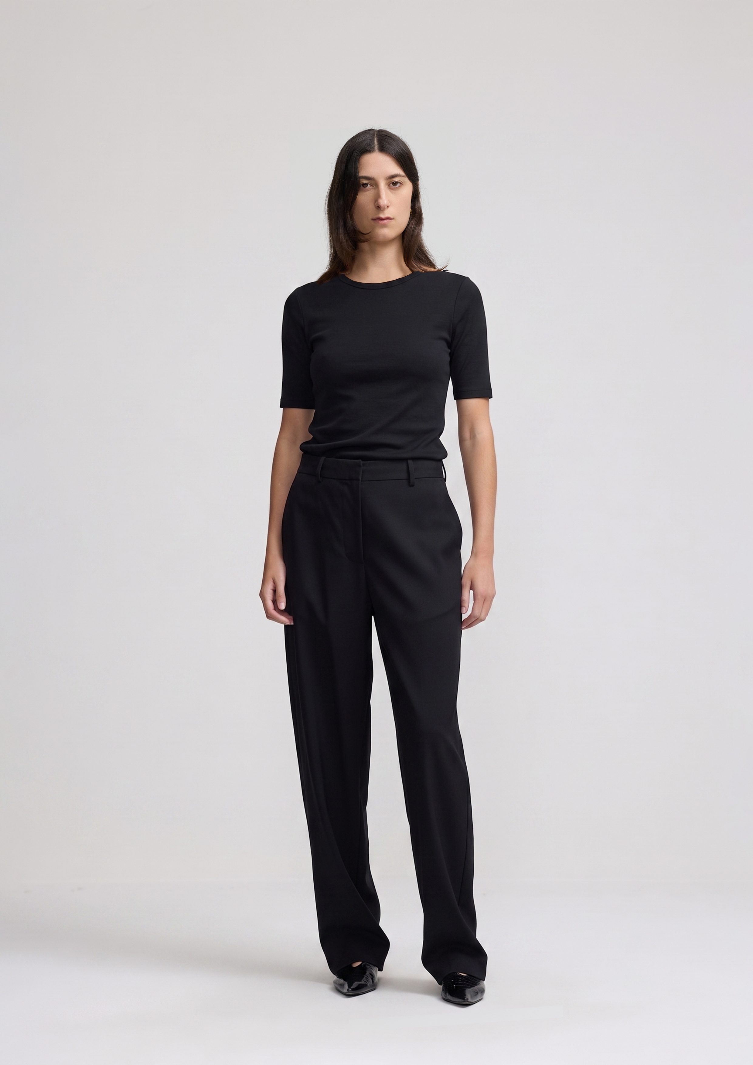 Merino Tee - Black