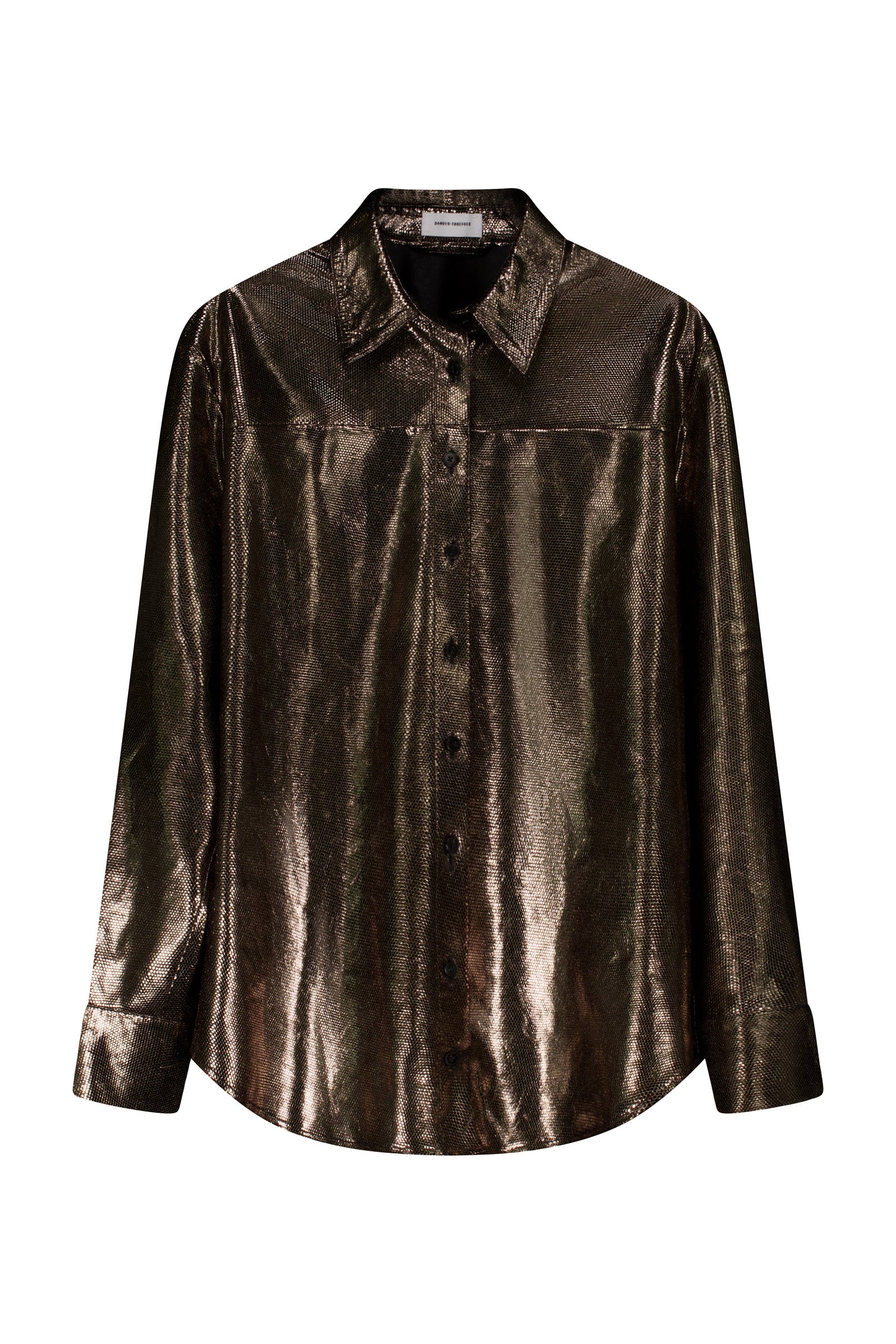 Hero Shirt - Gun Metal Leather