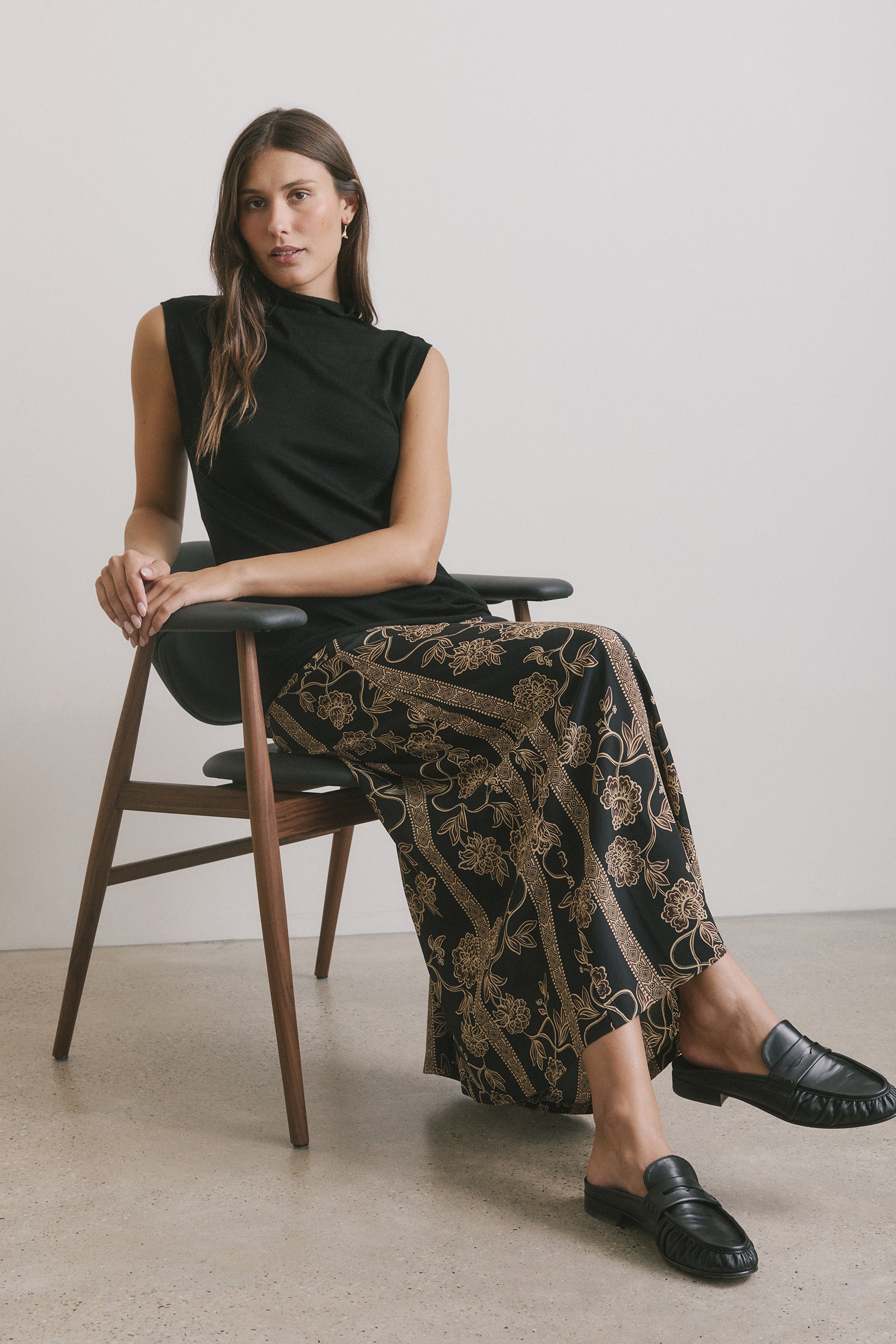 Easy Skirt - Raffles Silk